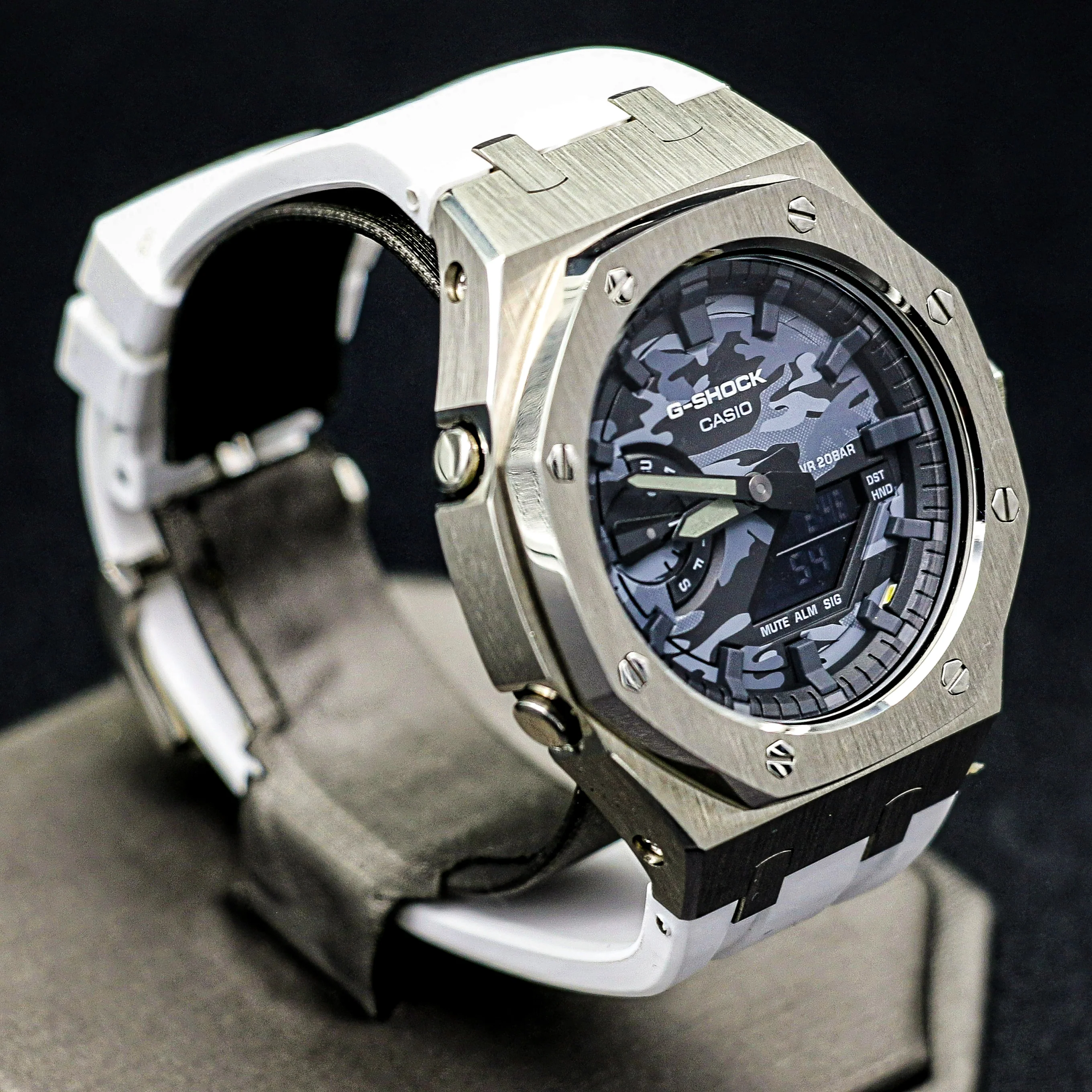 Brand-New! Custom Casio G-Shock! CASIO Oak Watch GA-2100CA 44mm - Image 9