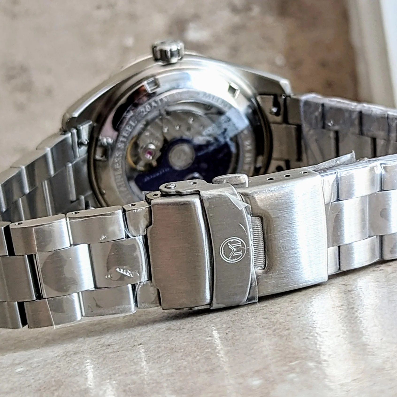 Brand-New! MELBOURNE Chelsea Automatic Watch 200M Dive Wristwatch - Display Back - Image 6