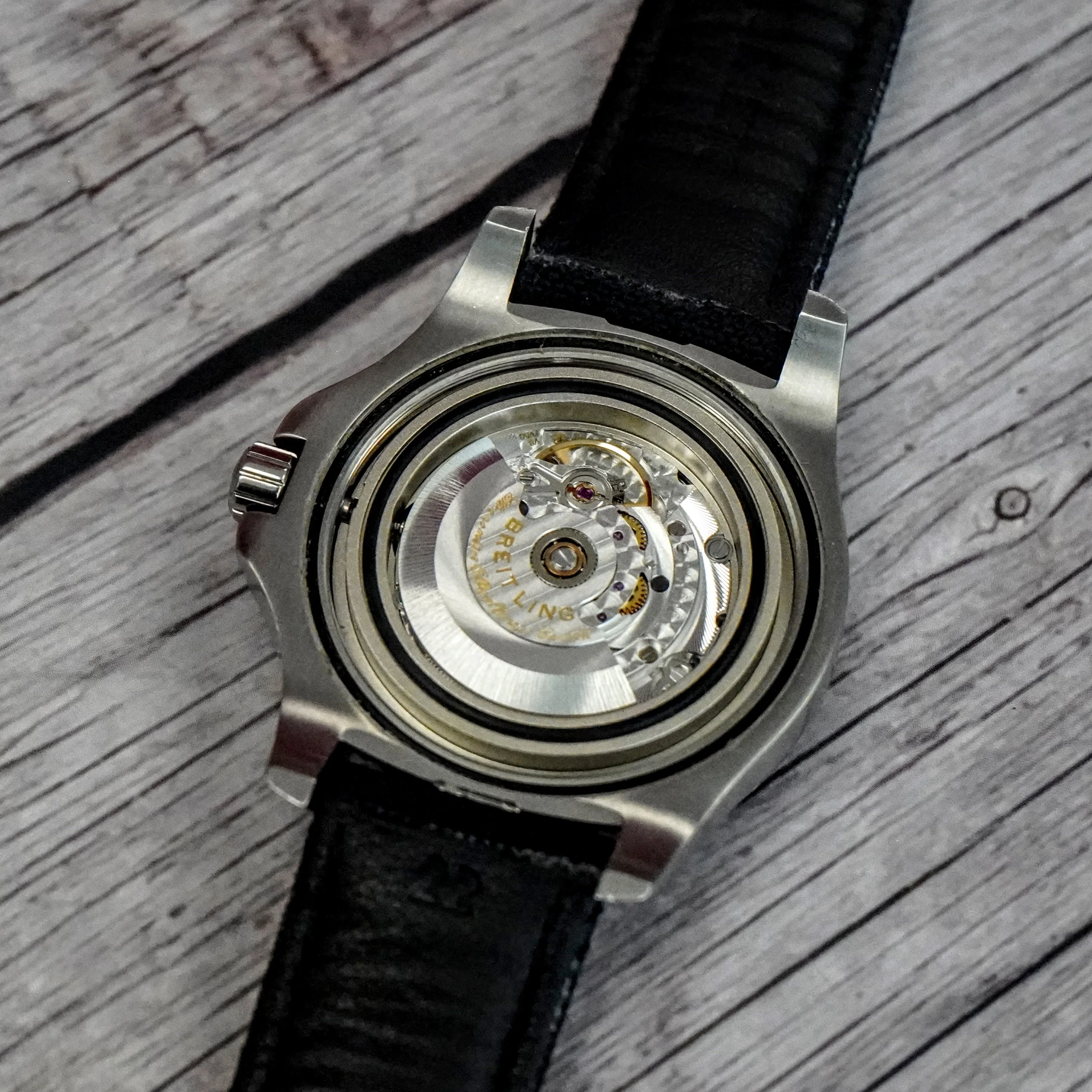 Breitling Colt Automatic Watch A17388 Chronometer Date Blue Dial 44mm S.S. - Image 10