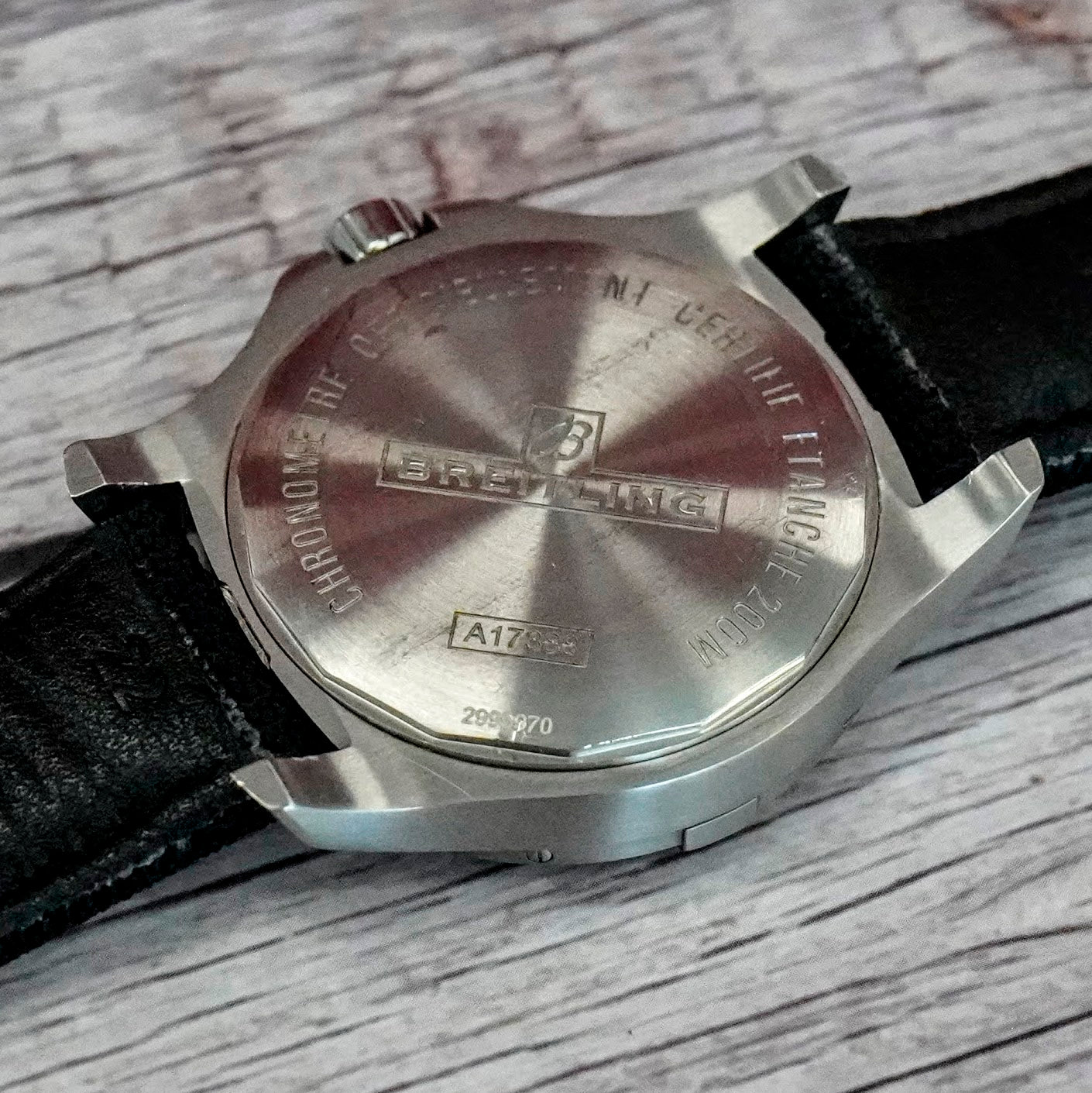 Breitling Colt Automatic Watch A17388 Chronometer Date Blue Dial 44mm S.S. - Image 8