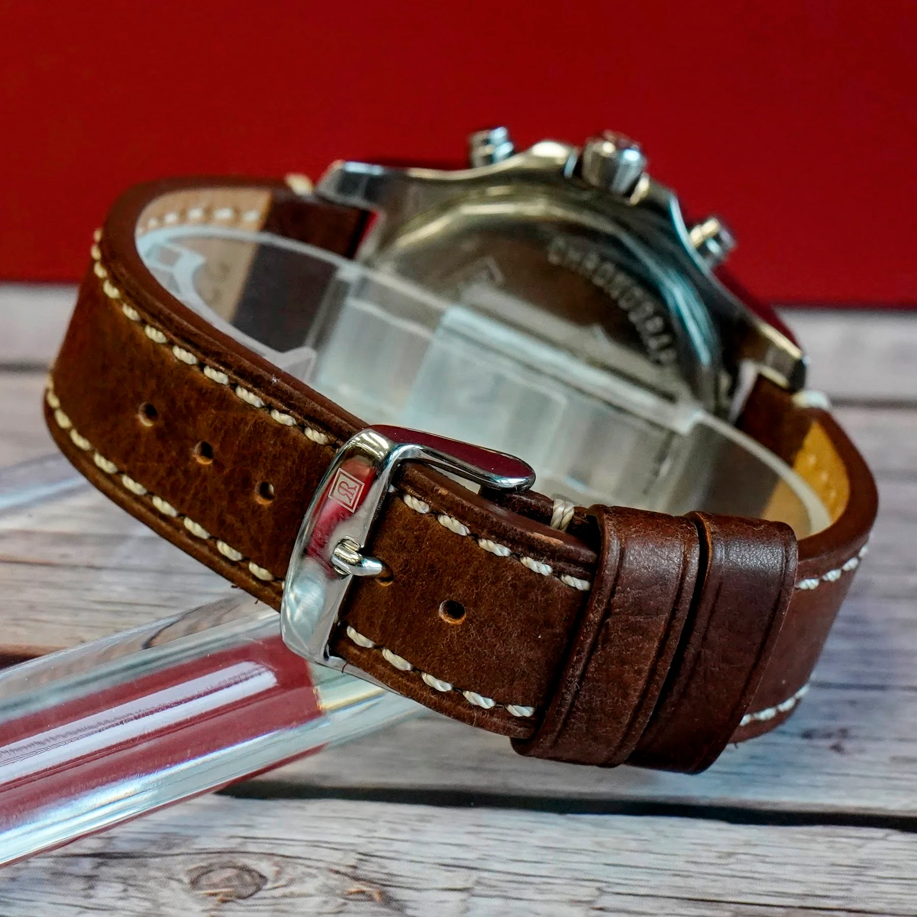 Breitling Colt Chronograph Watch A73388 Date Blue Dial 44mm S.S. - Quartz - Image 7