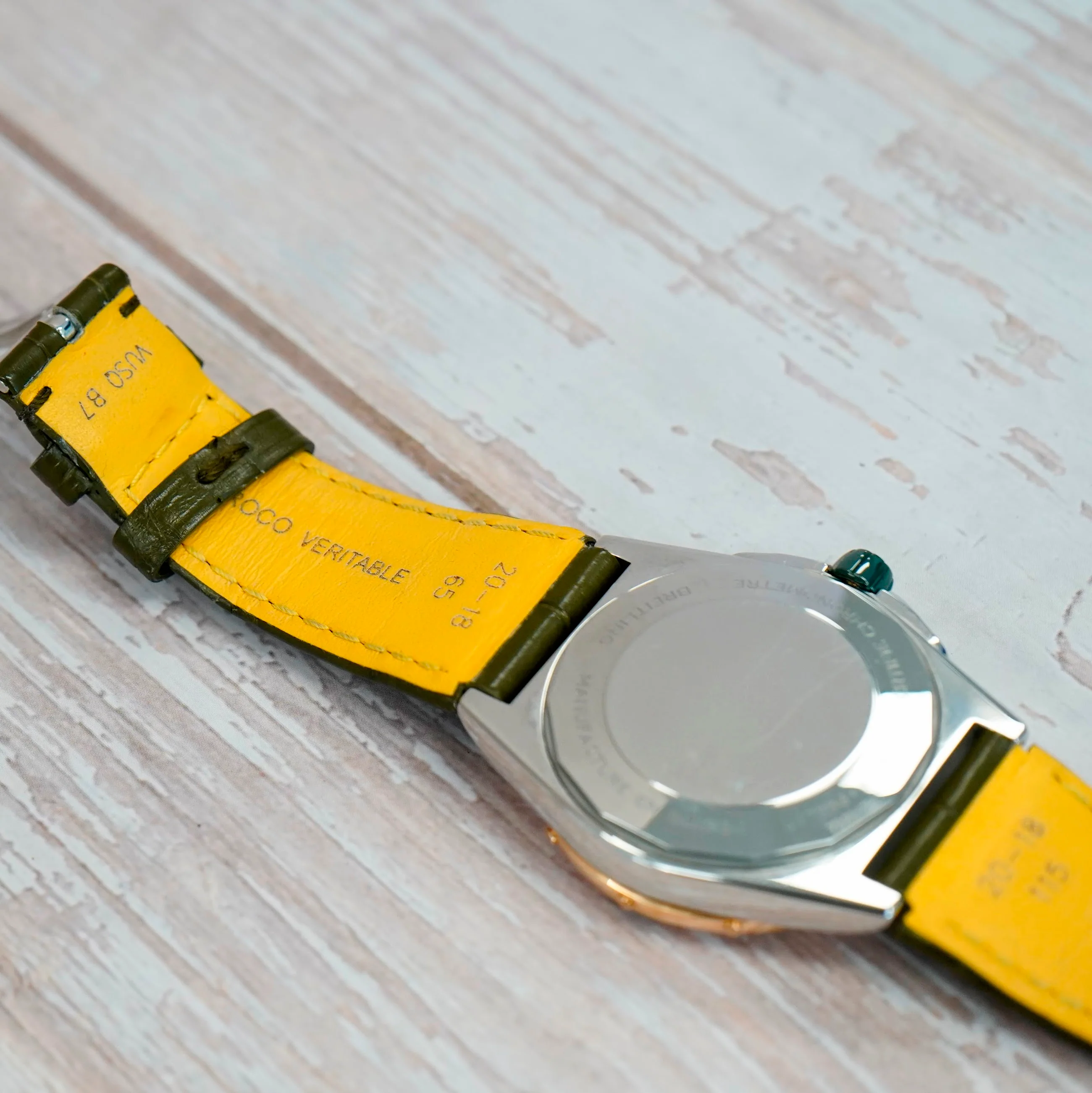 Breitling Super Chronomat Automatic 38 Watch U17356 Date 18K Rose Gold Diamond Bezel & S.S. Original Strap - Image 11