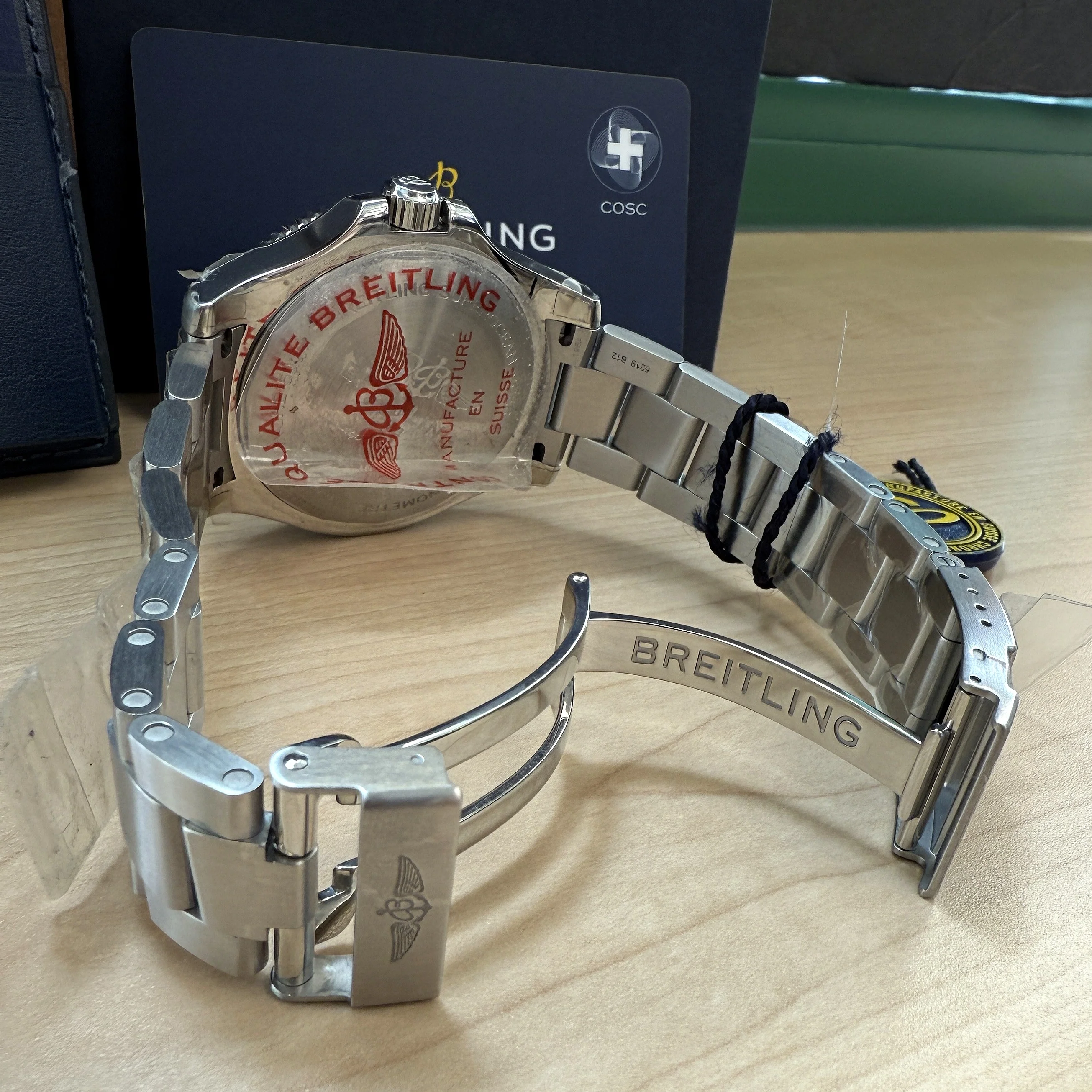 BREITLING Superocean Automatic 42 Watch A17366 ALL ORIGINAL 2-Box & Papers - Image 11