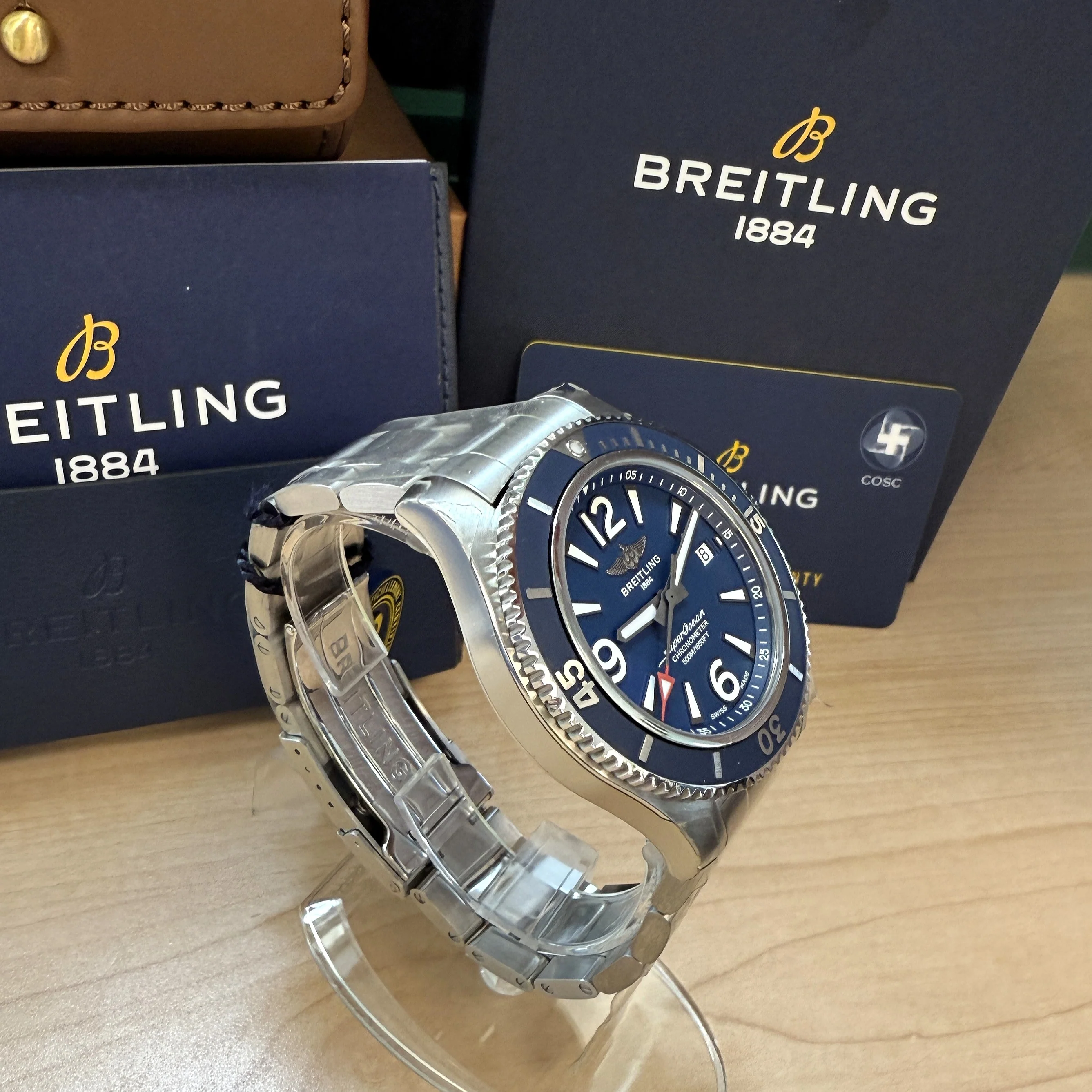 BREITLING Superocean Automatic 42 Watch A17366 ALL ORIGINAL 2-Box & Papers - Image 7