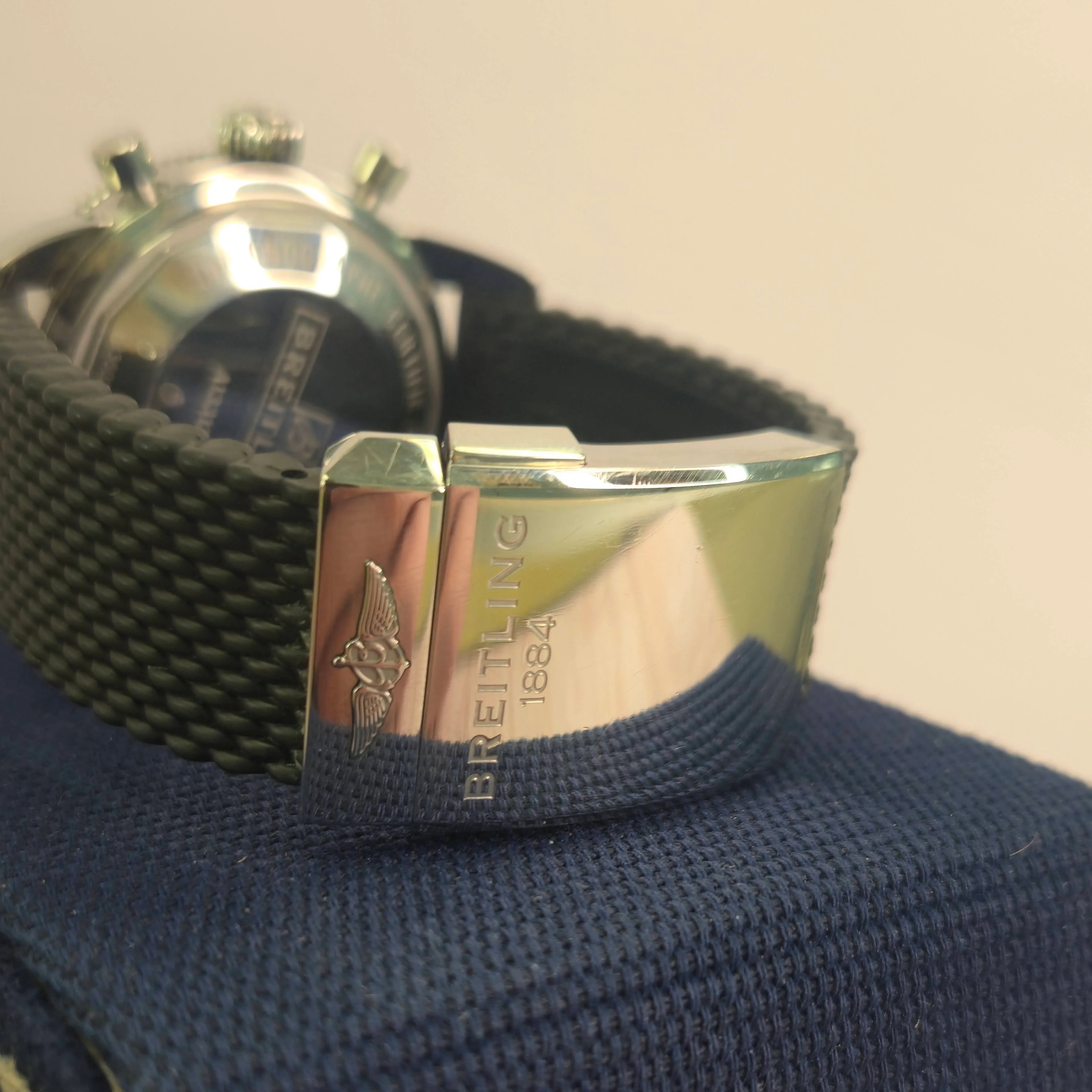 Breitling Superocean Heritage Chronograph 44 Watch A13313 Green Dial Day/Date Box & Papers - Image 7