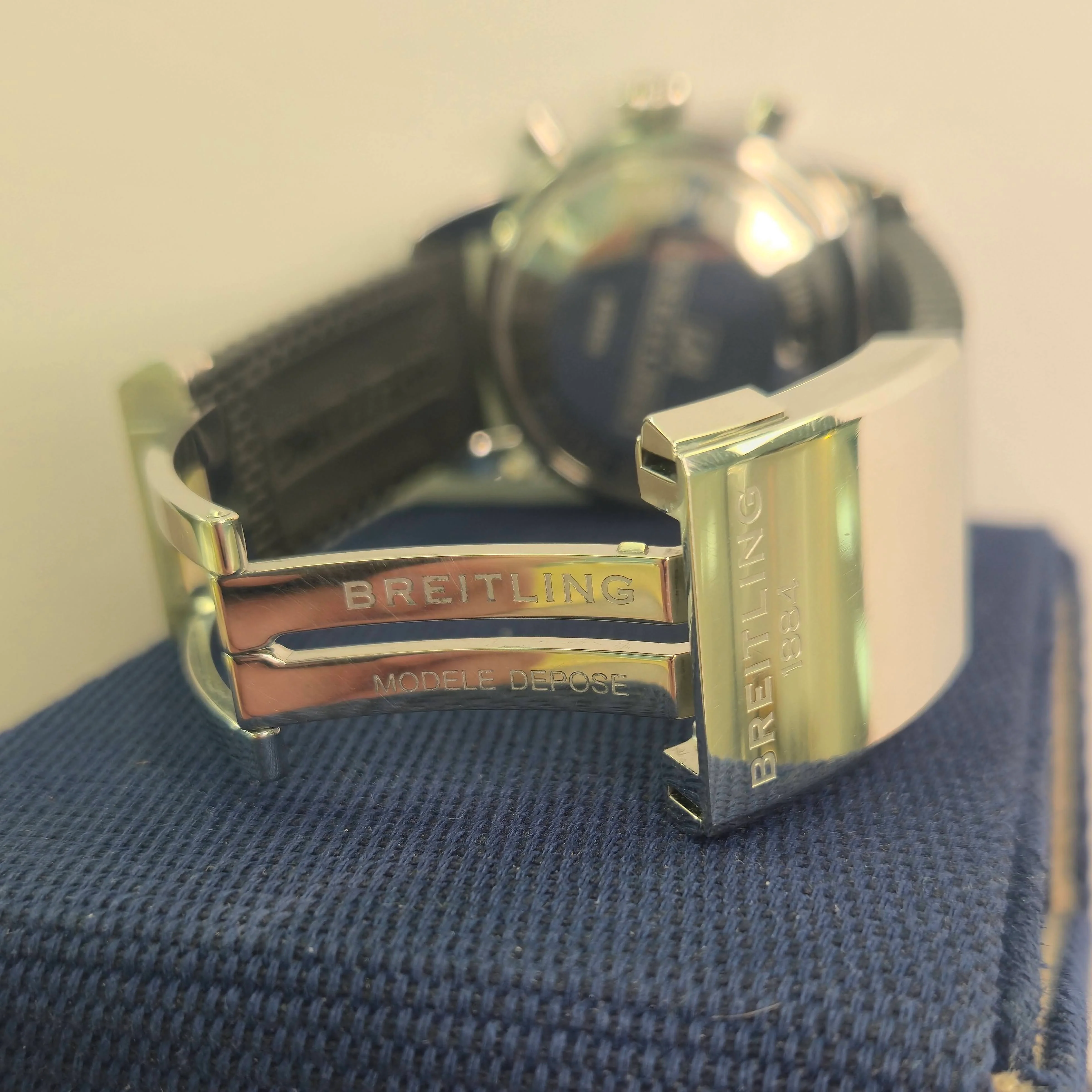 Breitling Superocean Heritage Chronograph 44 Watch A13313 Green Dial Day/Date Box & Papers - Image 8