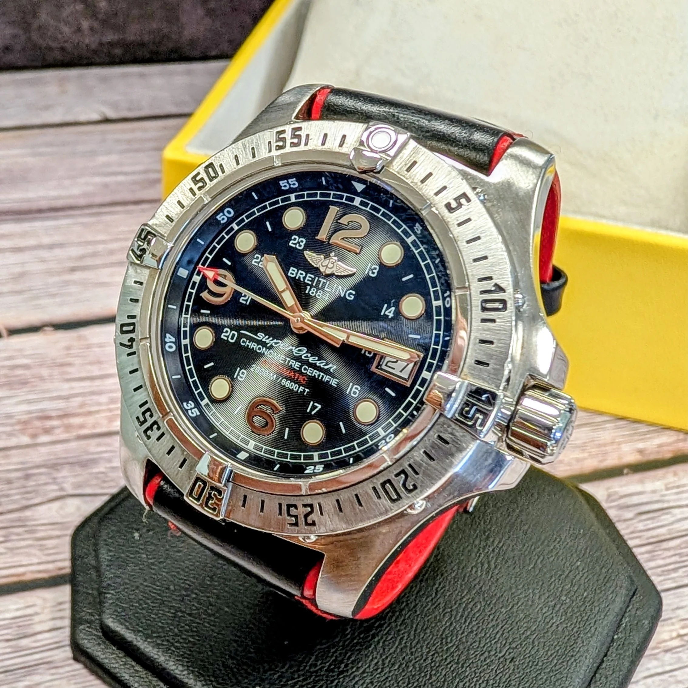 Breitling Superocean Steelfish Automatic Watch A17390 Chronometer 2000M Diver Wristwatch - IN BOX! - Image 6
