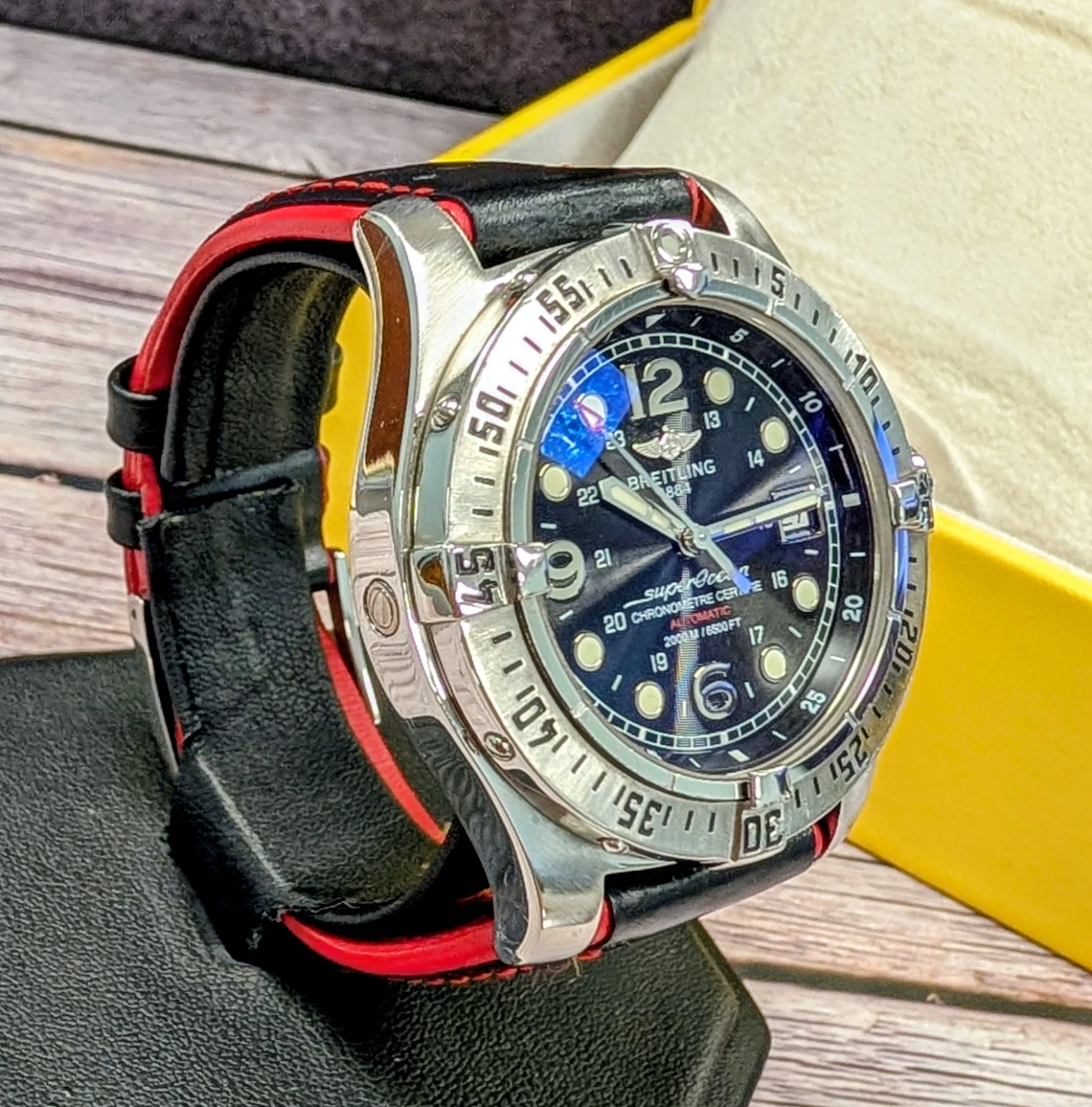 Breitling Superocean Steelfish Automatic Watch A17390 Chronometer 2000M Diver Wristwatch - IN BOX! - Image 8