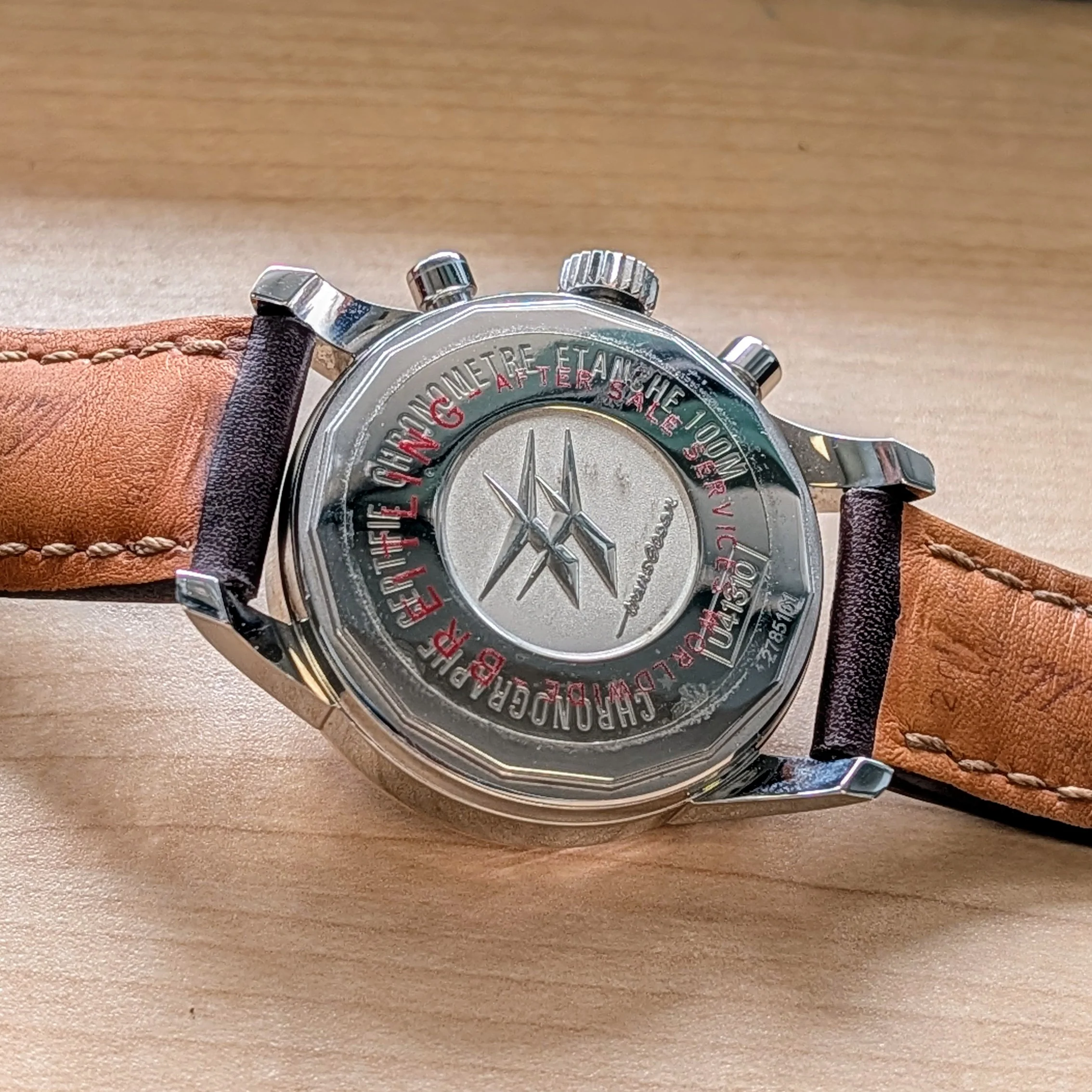 Breitling Transocean Chronograph 38 Watch U41310 Two-Tone Automatic Wristwatch - Image 14