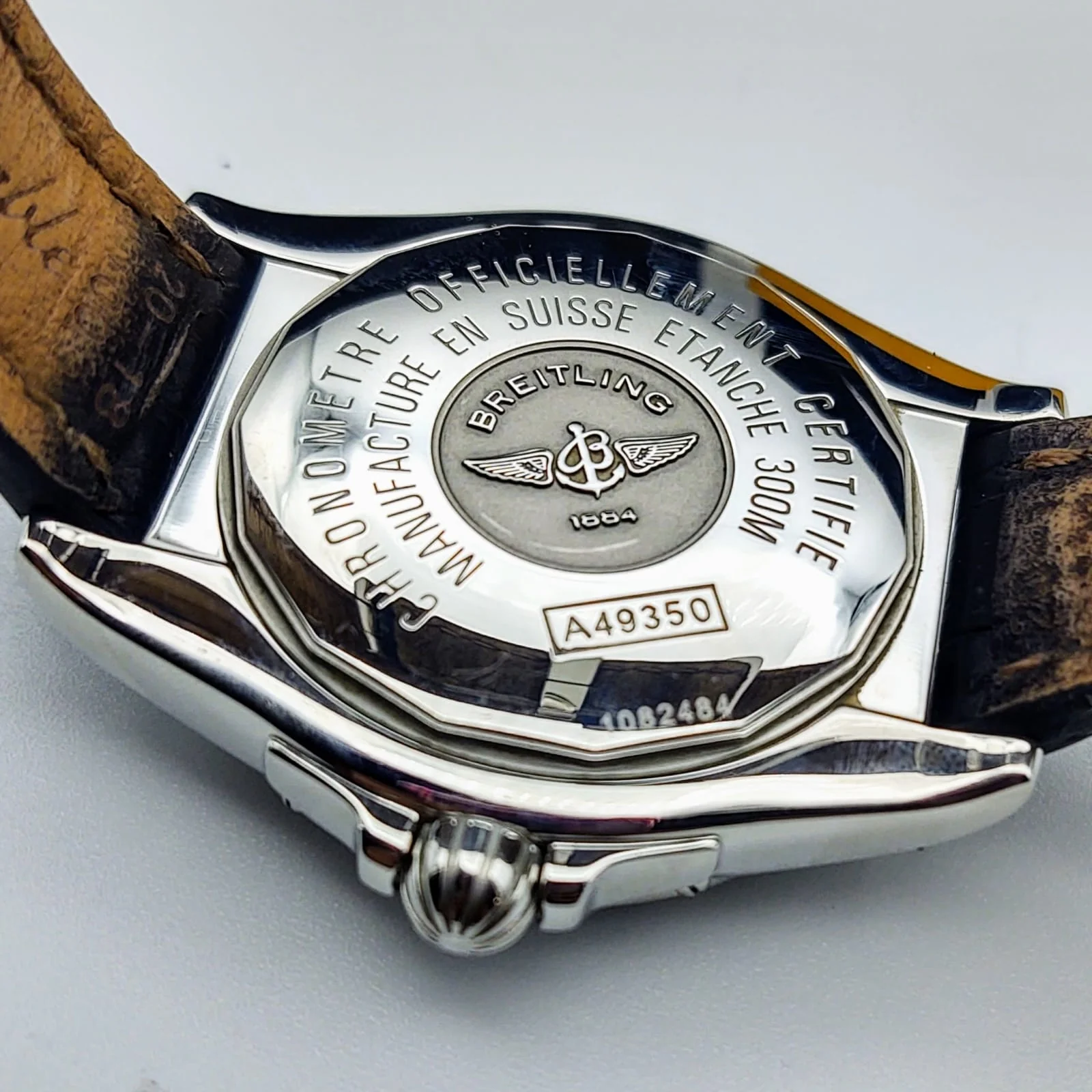 BREITLING Windrider Cockpit Watch Chronometer Officiellement Certifie 300M Wristwatch - Image 12