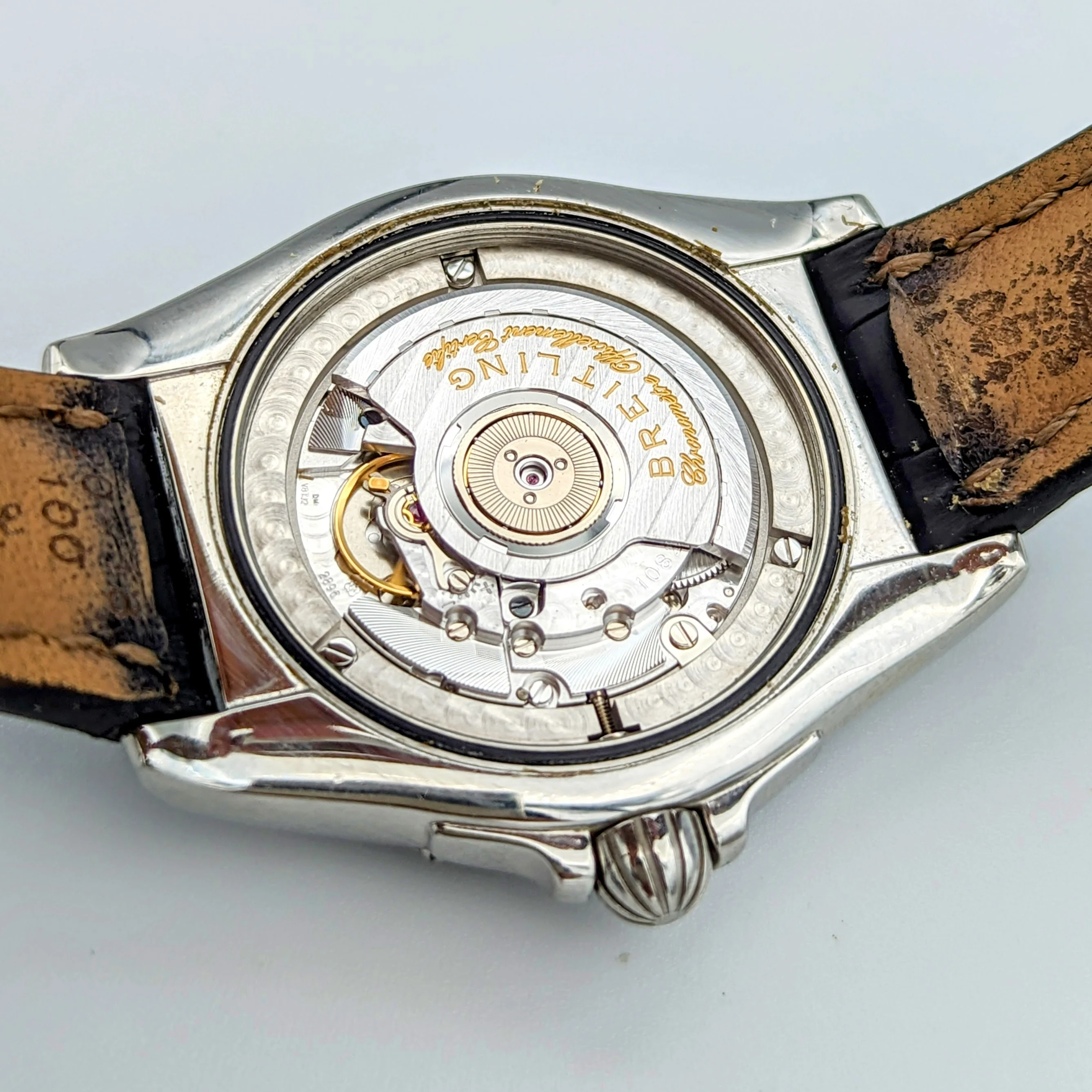 BREITLING Windrider Cockpit Watch Chronometer Officiellement Certifie 300M Wristwatch - Image 13