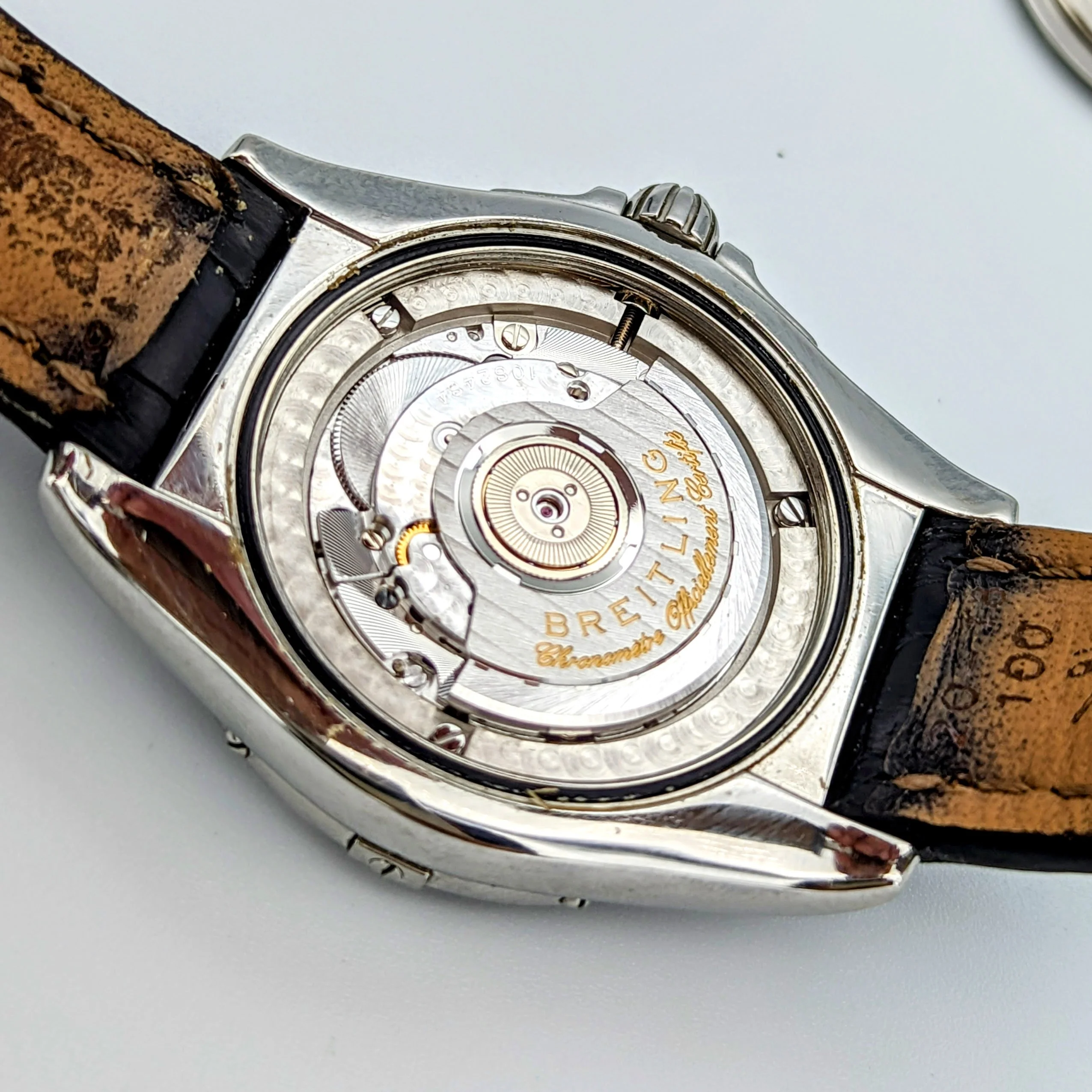 BREITLING Windrider Cockpit Watch Chronometer Officiellement Certifie 300M Wristwatch - Image 14