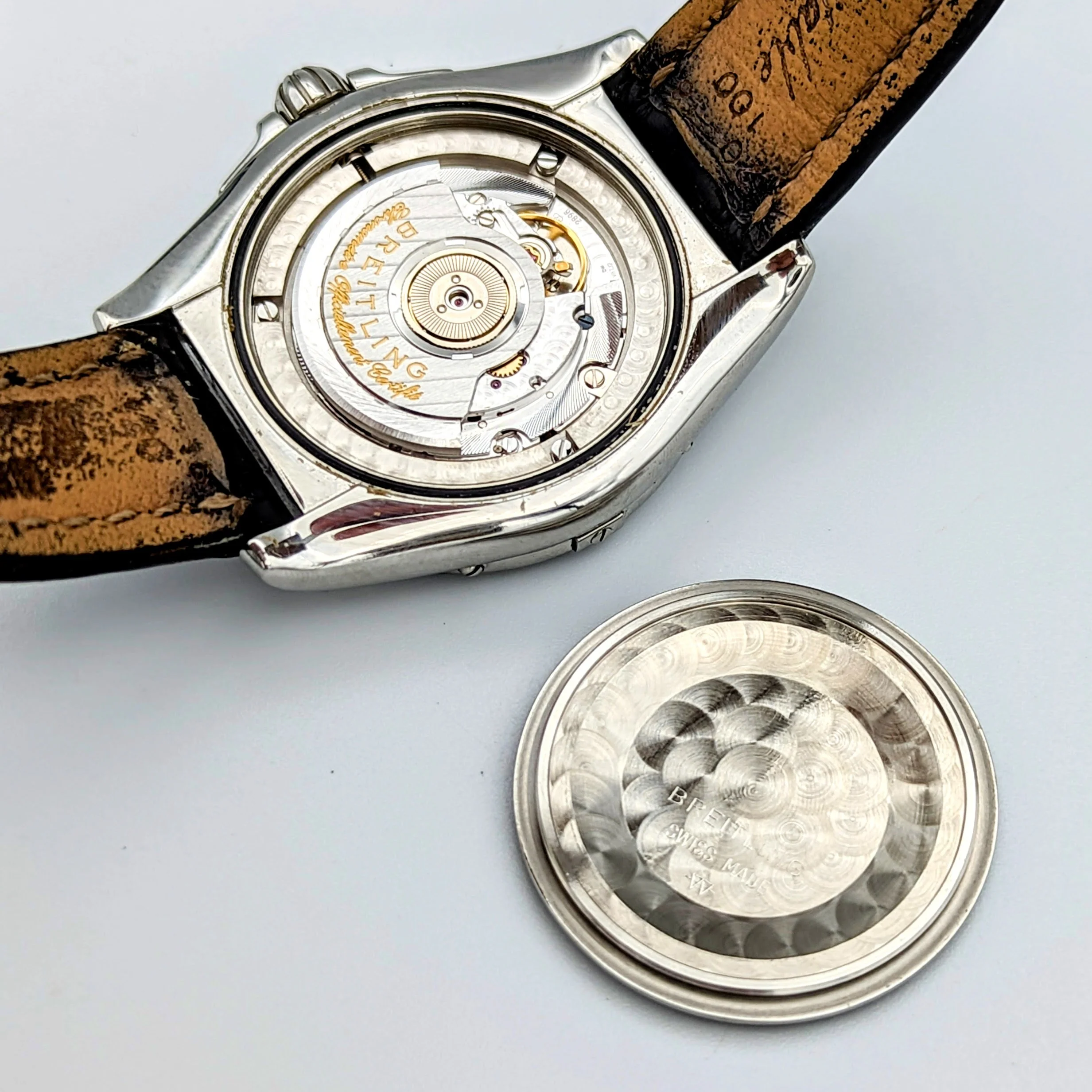 BREITLING Windrider Cockpit Watch Chronometer Officiellement Certifie 300M Wristwatch - Image 16