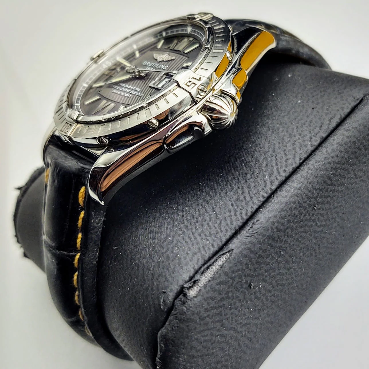 BREITLING Windrider Cockpit Watch Chronometer Officiellement Certifie 300M Wristwatch - Image 5