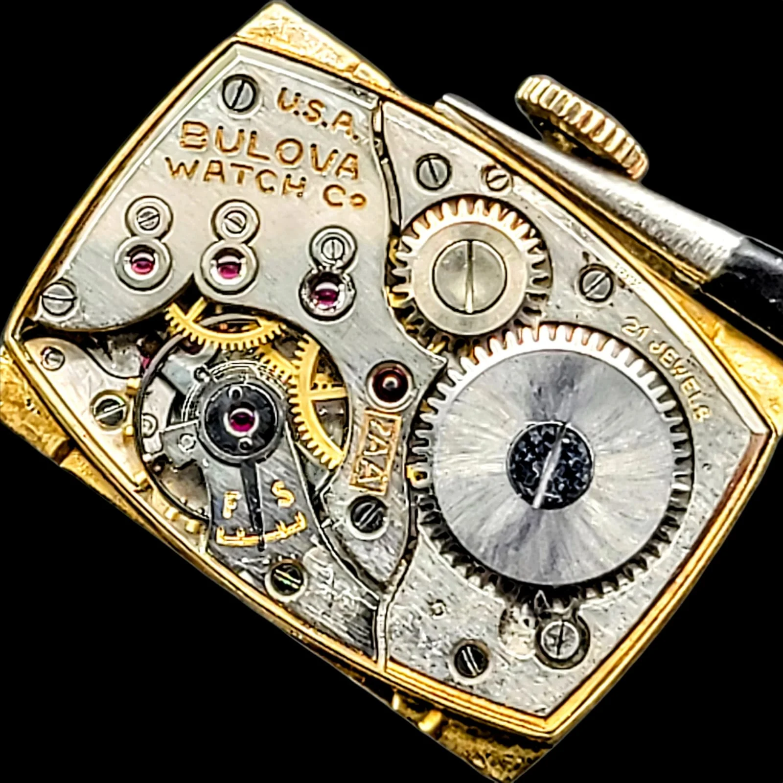 BULOVA 1950 Academy Award "Q" 21 Jewels - Image 7