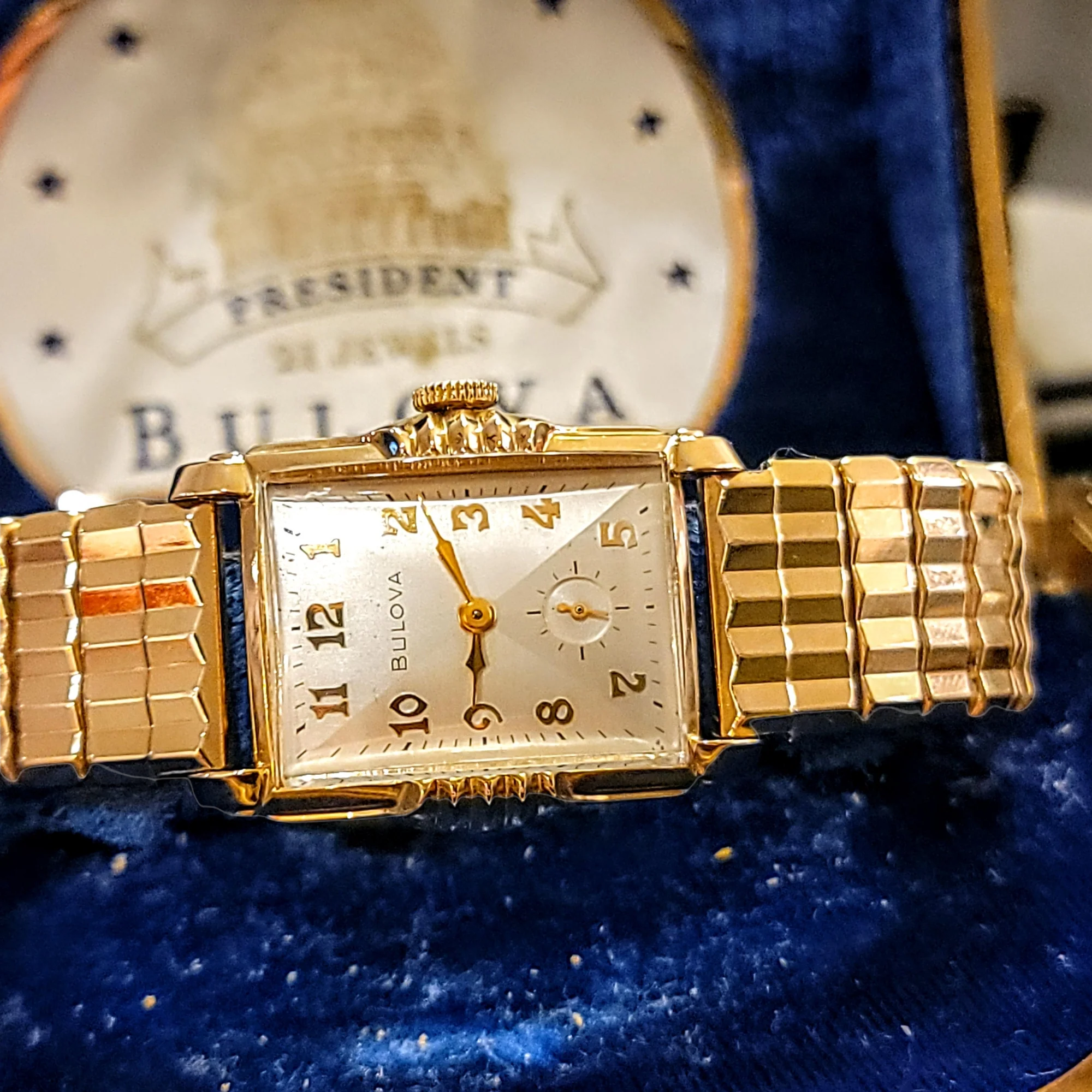 BULOVA 1954 President "A" 21 Jewels Cal. 10BM U.S.A. - Image 4