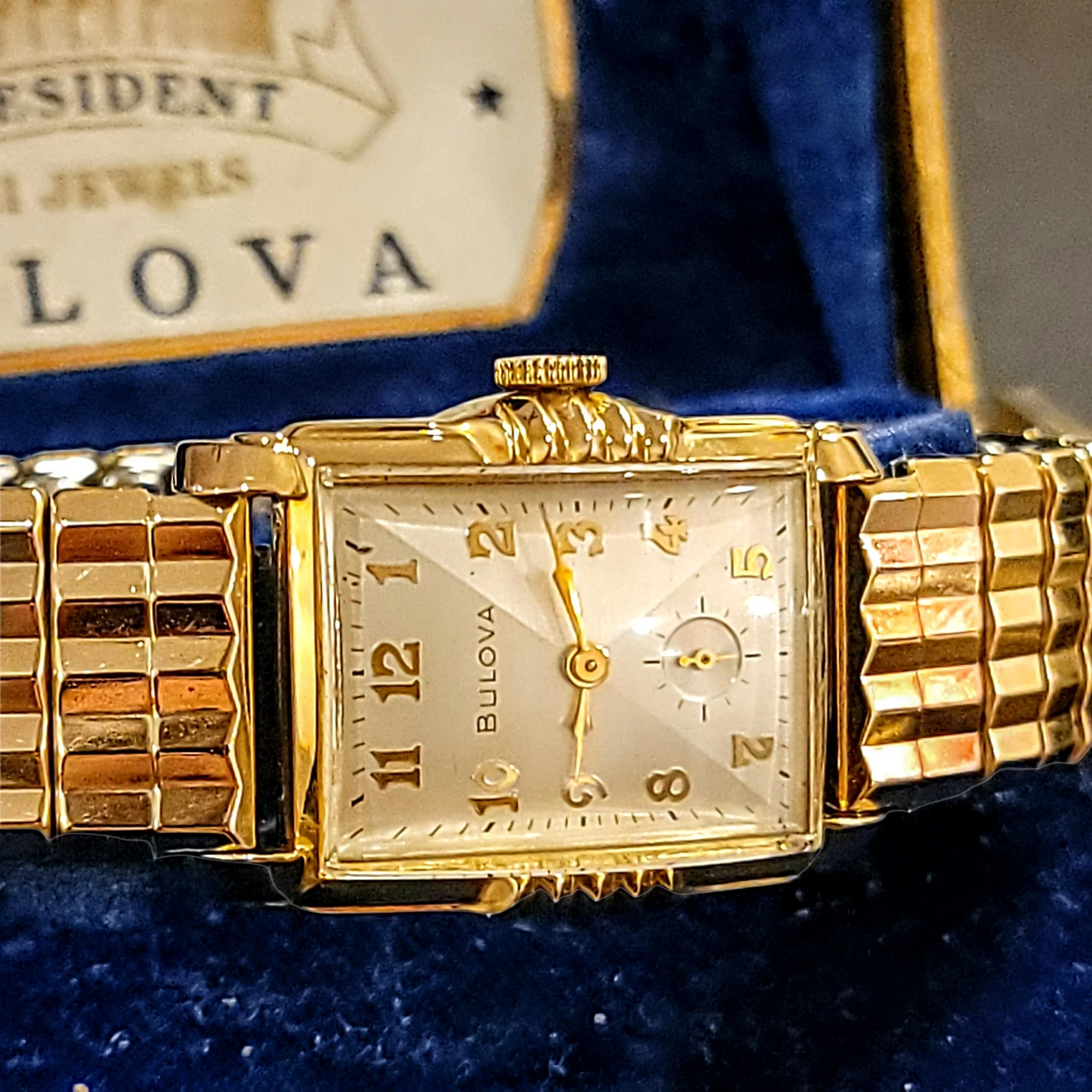 BULOVA 1954 President "A" 21 Jewels Cal. 10BM U.S.A. - Image 5