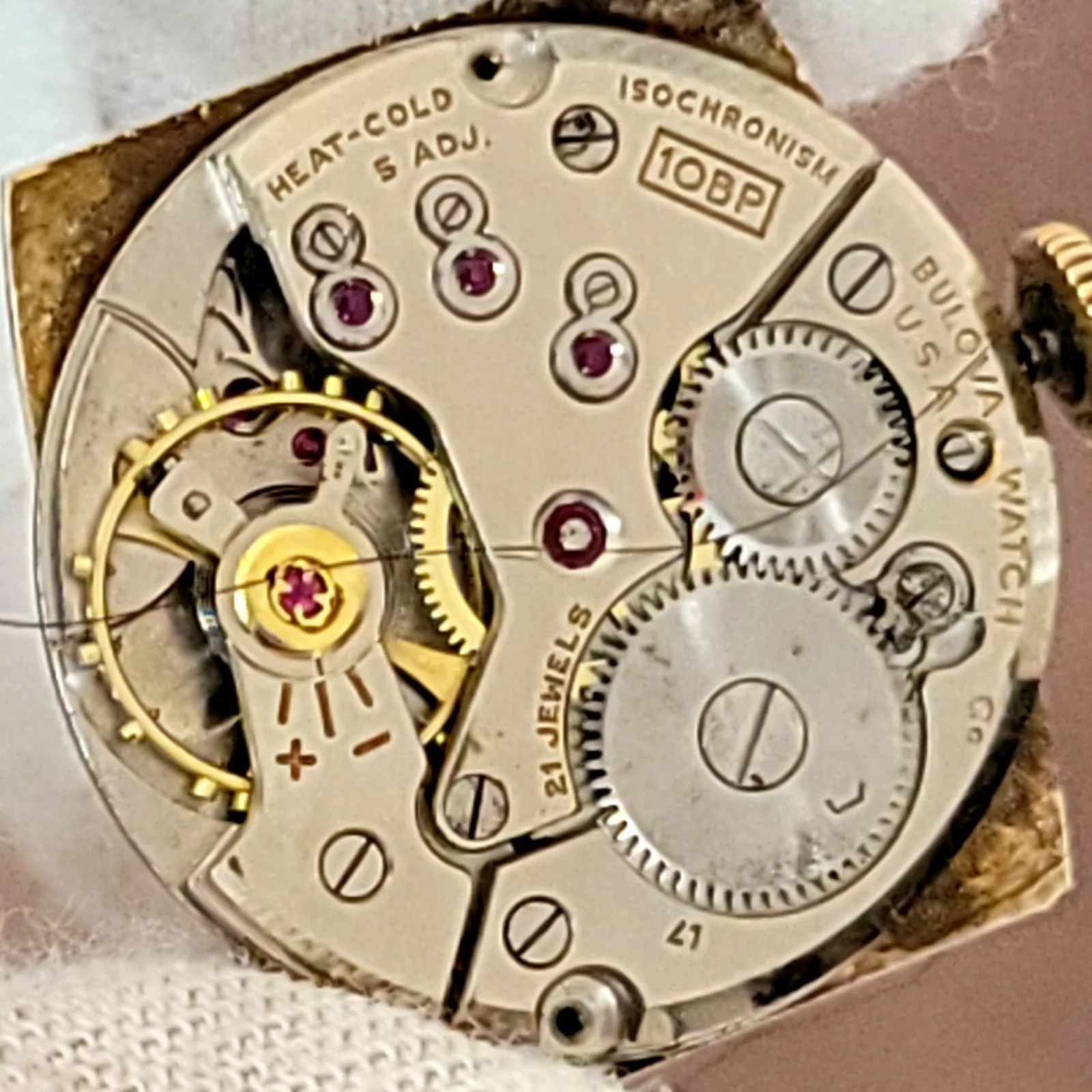 BULOVA 1957 "Broker" Watch U.S.A. - Image 14