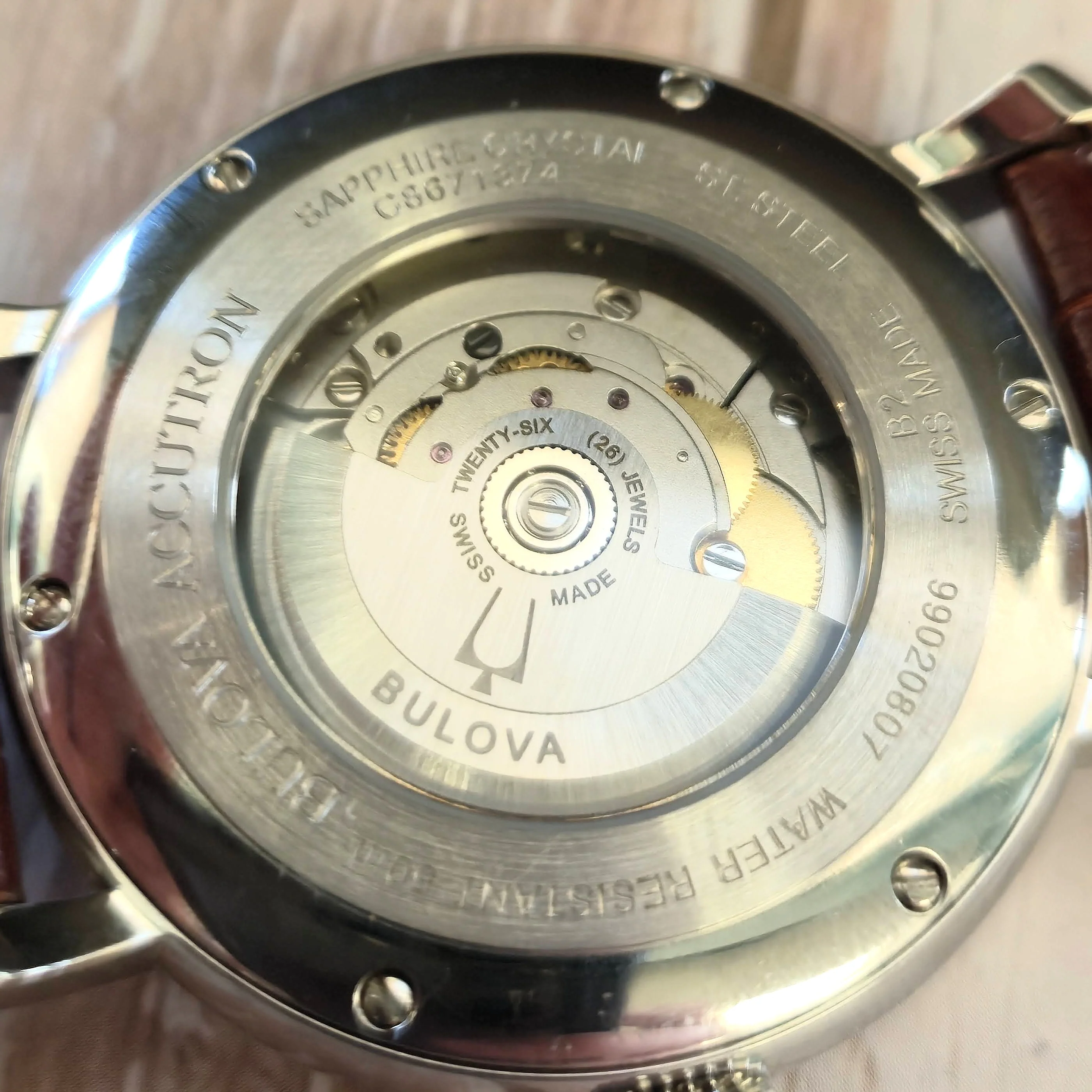 Bulova Accutron Amerigo Automatic Watch 63B021 41mm S.S. Swiss Made Wristwatch - Image 10