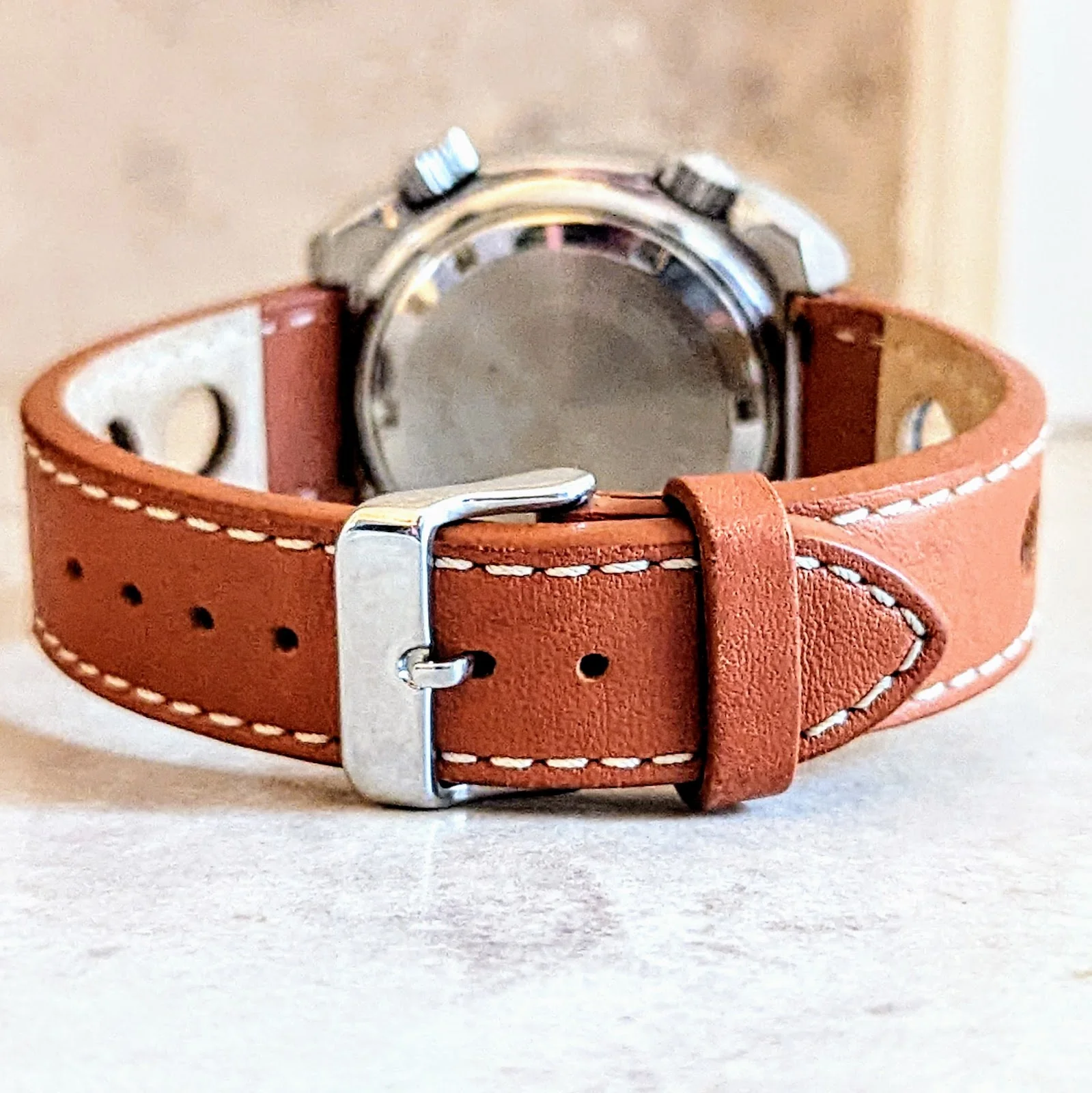 BULOVA Accutron Deep Sea World Timer Watch Vintage 1970 Wristwatch - Image 11