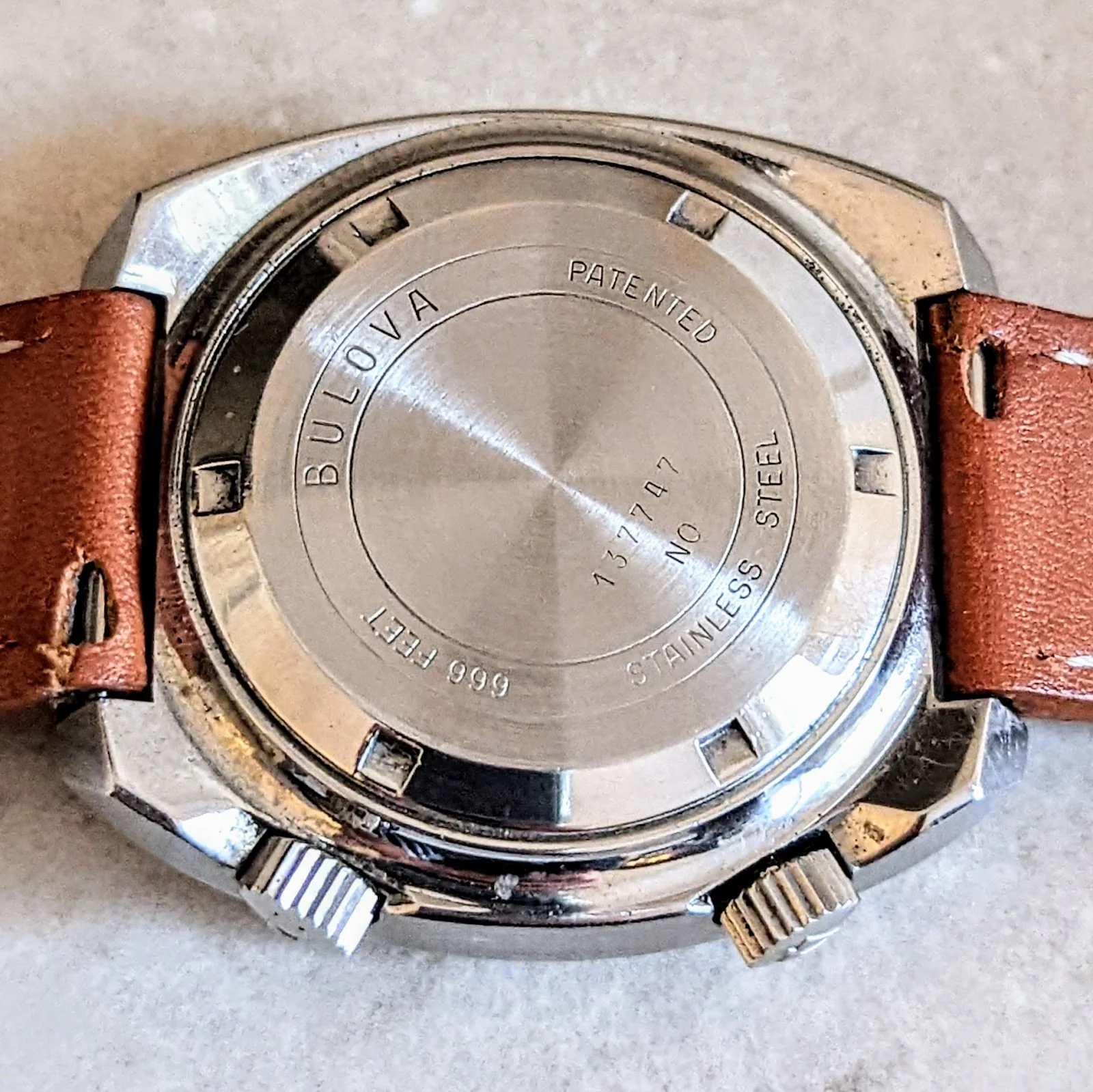 BULOVA Accutron Deep Sea World Timer Watch Vintage 1970 Wristwatch - Image 14