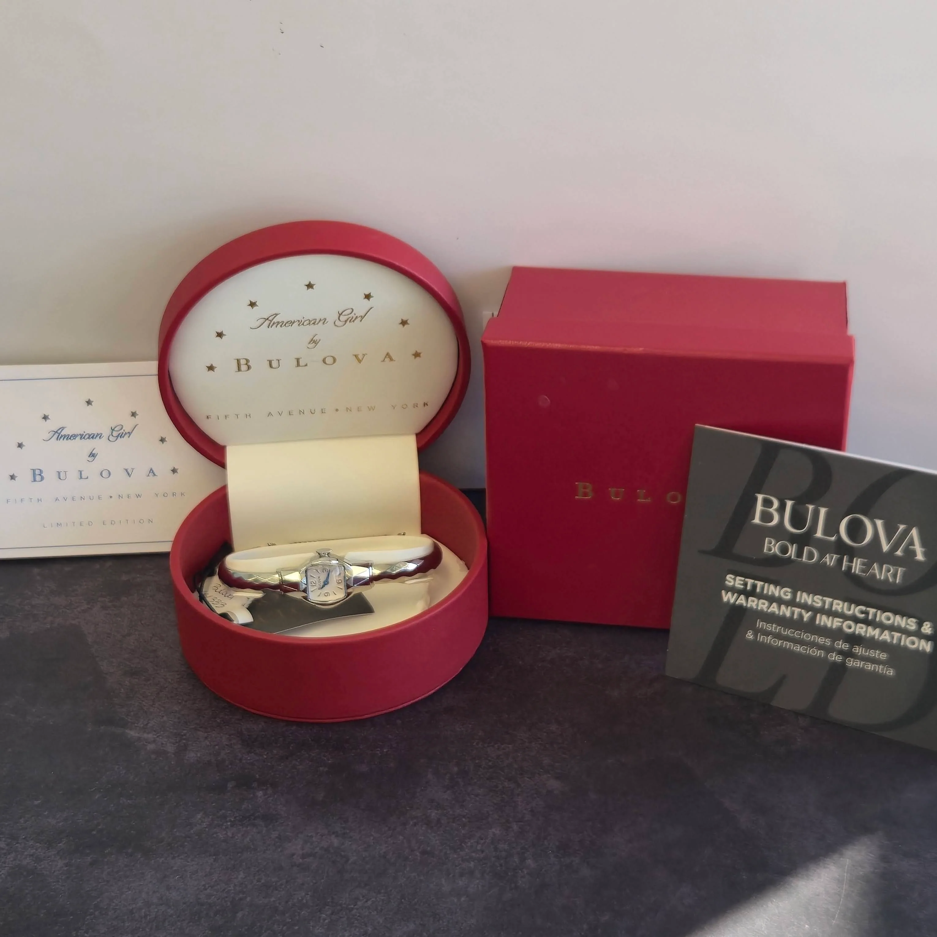 BULOVA American Girl "M" Watch 96L333 Limited Edition Wristwatch ALL S.S. - ALL Original 2-Box & Papers - Image 9