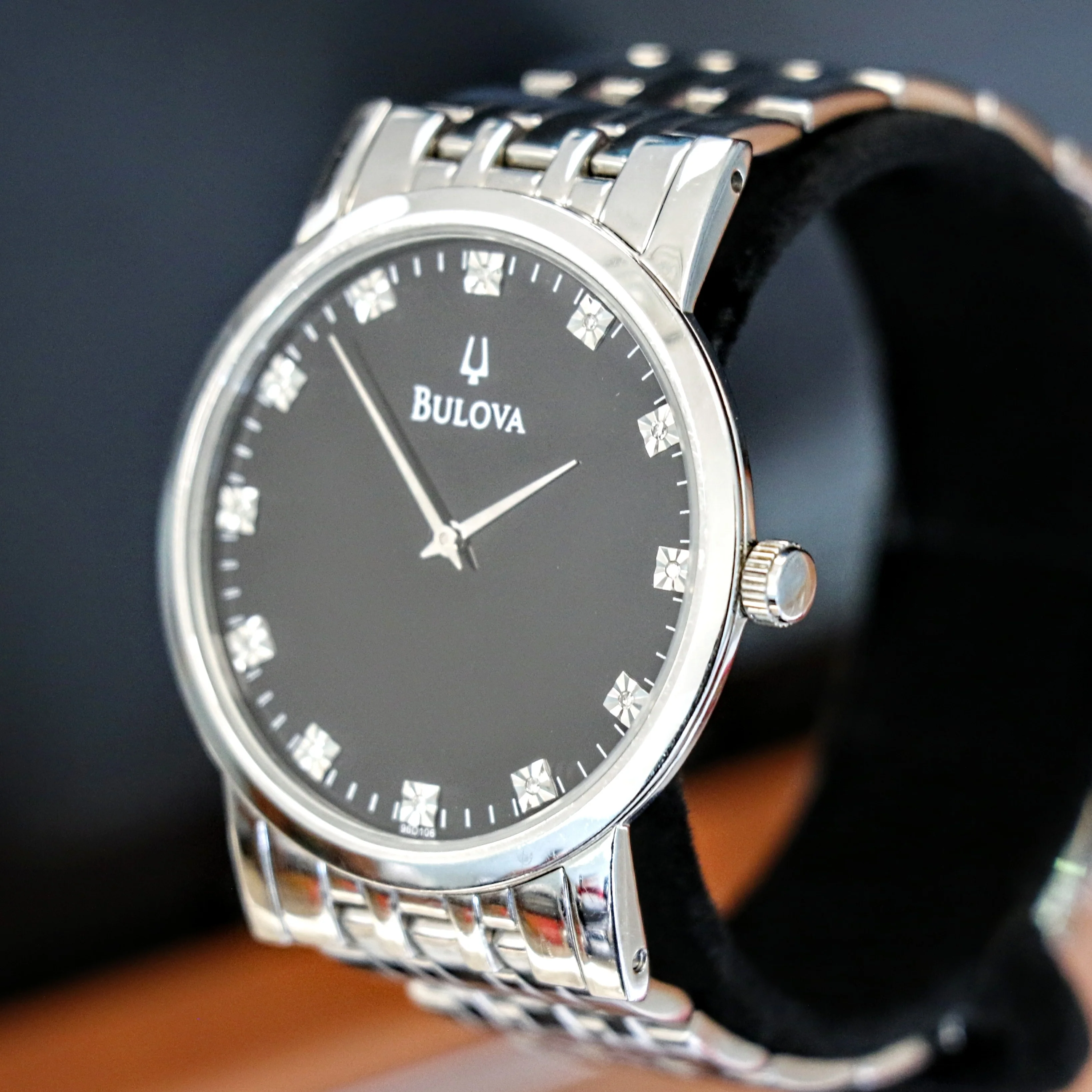 BULOVA Diamond Collection Dress Watch Ref. C835133 Quartz Wristwatch - Image 9