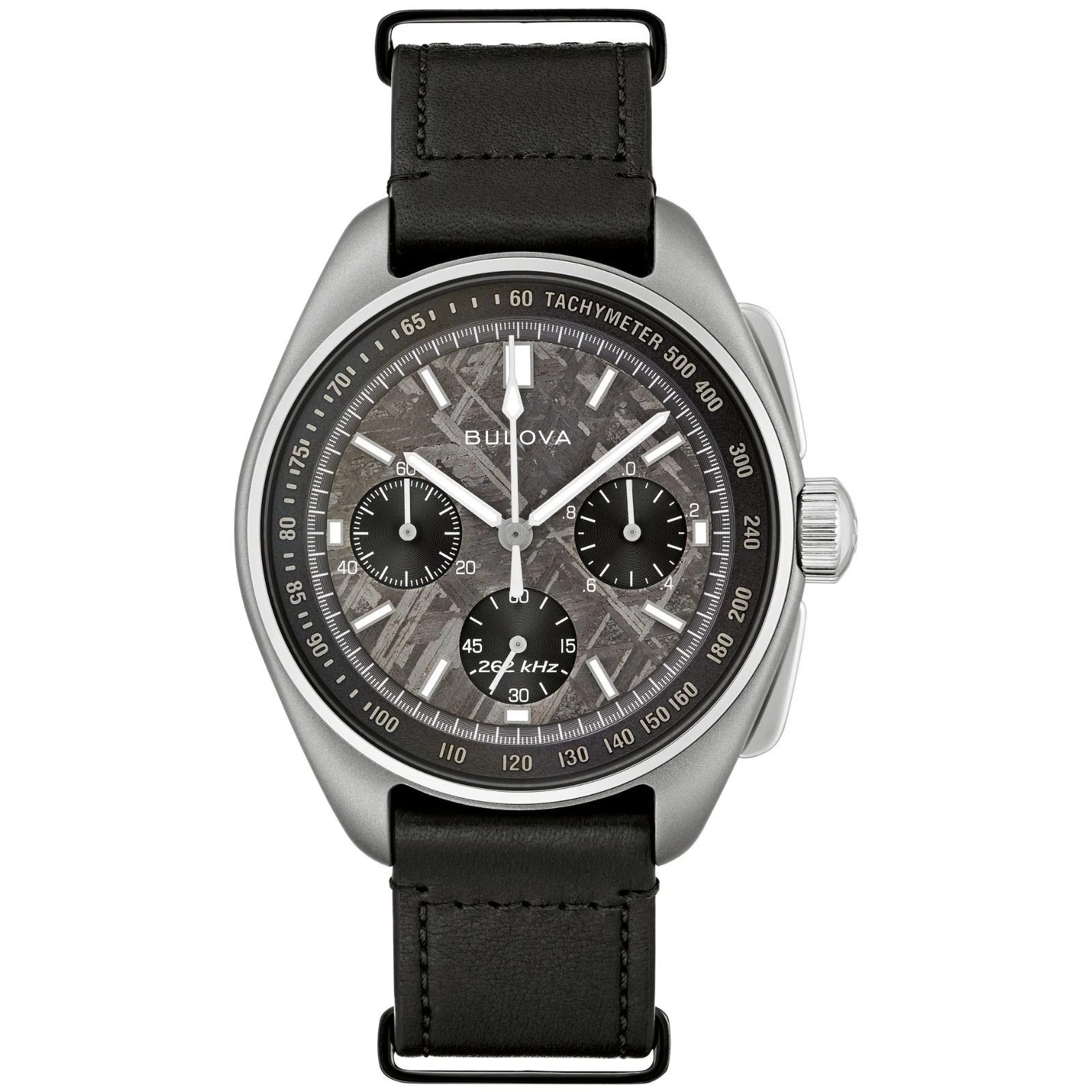 BULOVA Lunar Pilot Meteorite Chronograph Watch Archive Series Limited Edition 96A312 - Image 5