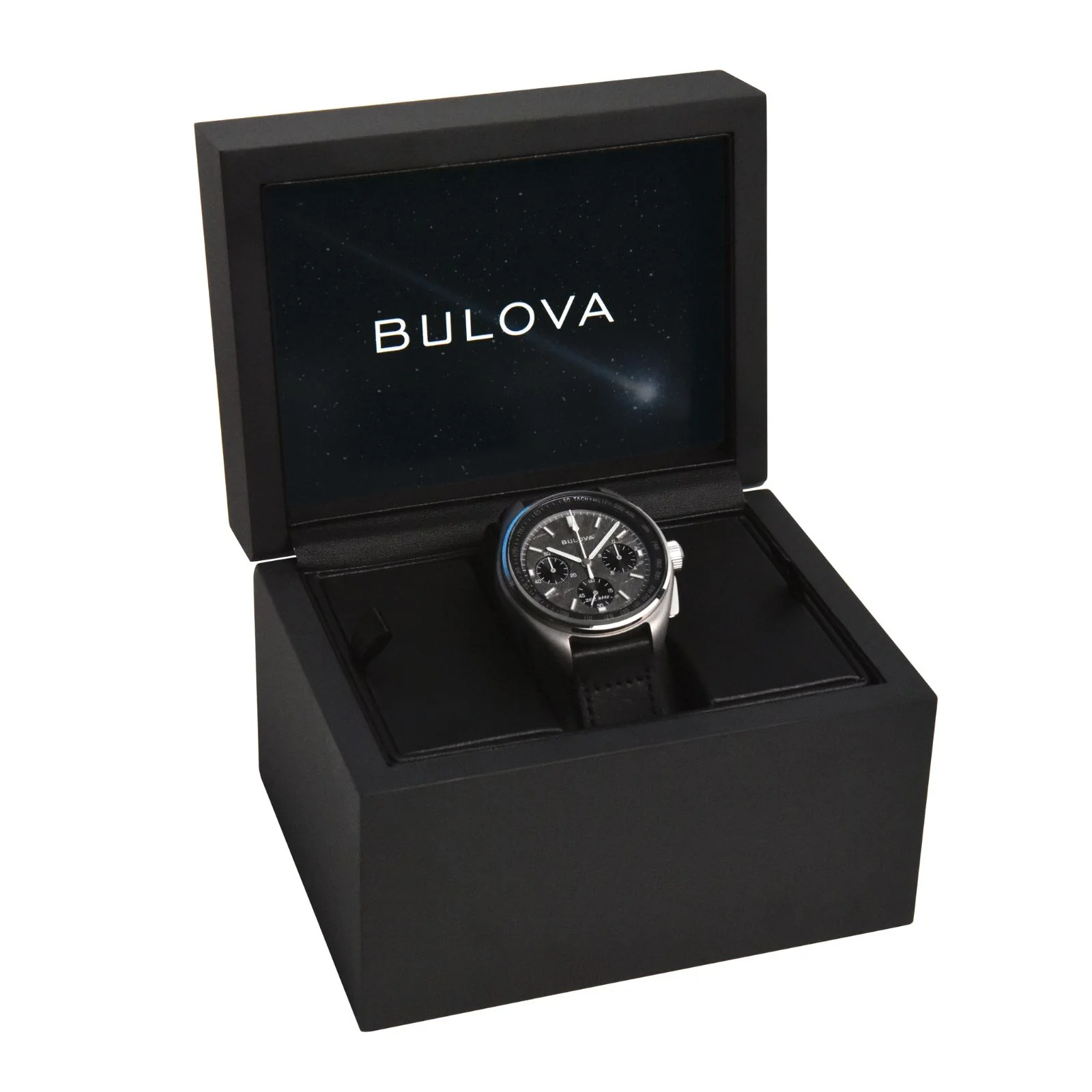 BULOVA Lunar Pilot Meteorite Chronograph Watch Archive Series Limited Edition 96A312 - Image 9