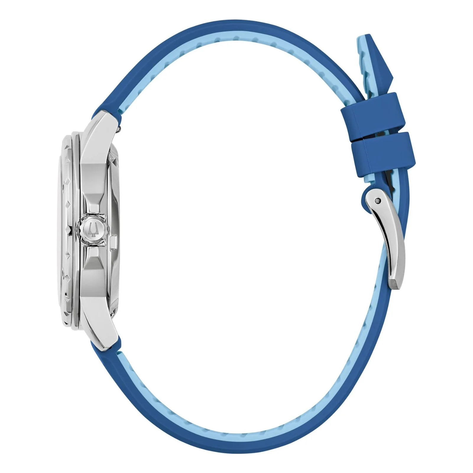 BULOVA Marine Star Women's Automatic Watch Display Case Back 96L324 - Image 4