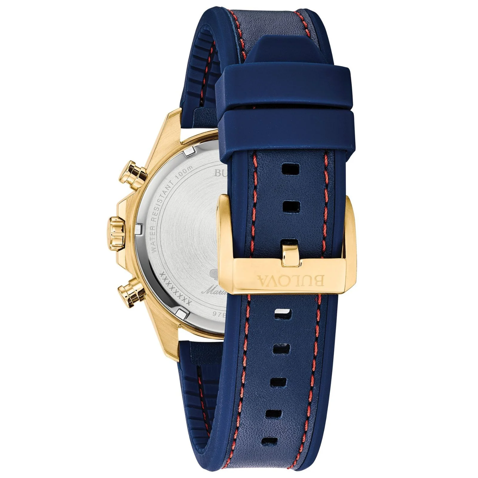 BULOVA Marine Star Chronograph Watch Series B 97B168 - Image 7