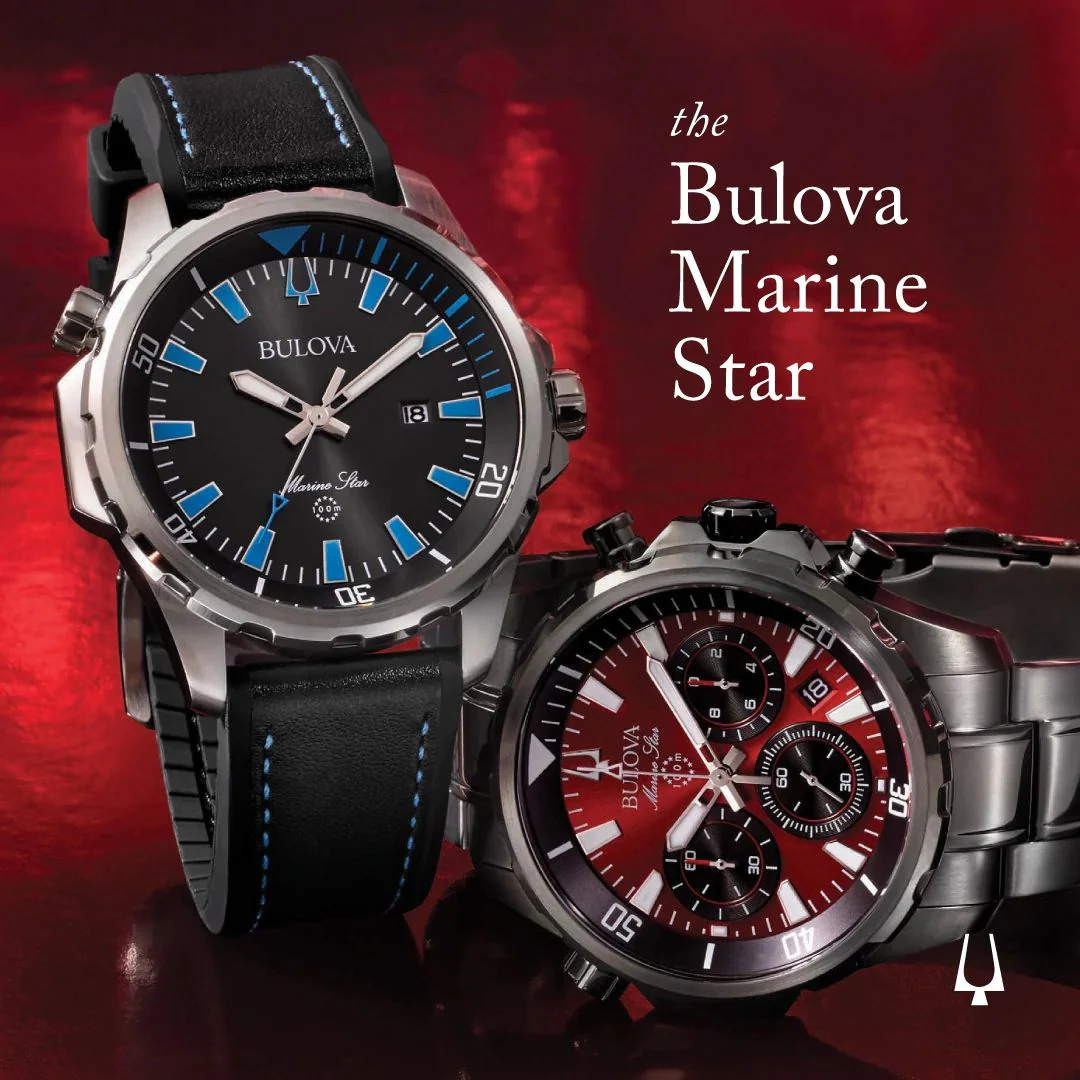 BULOVA Marine Star Chronograph Watch Series B 98B350 - Image 11