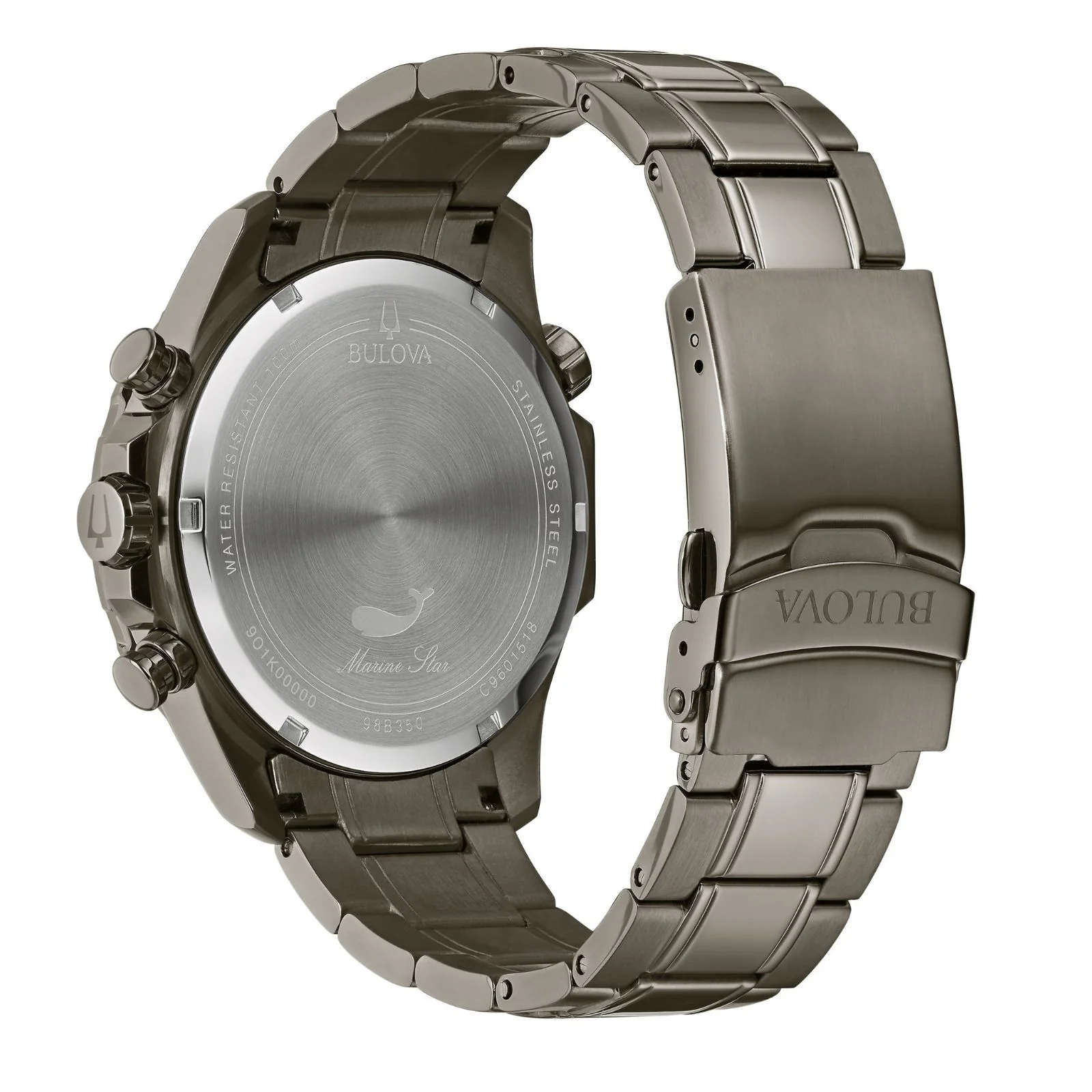 BULOVA Marine Star Chronograph Watch Series B 98B350 - Image 4