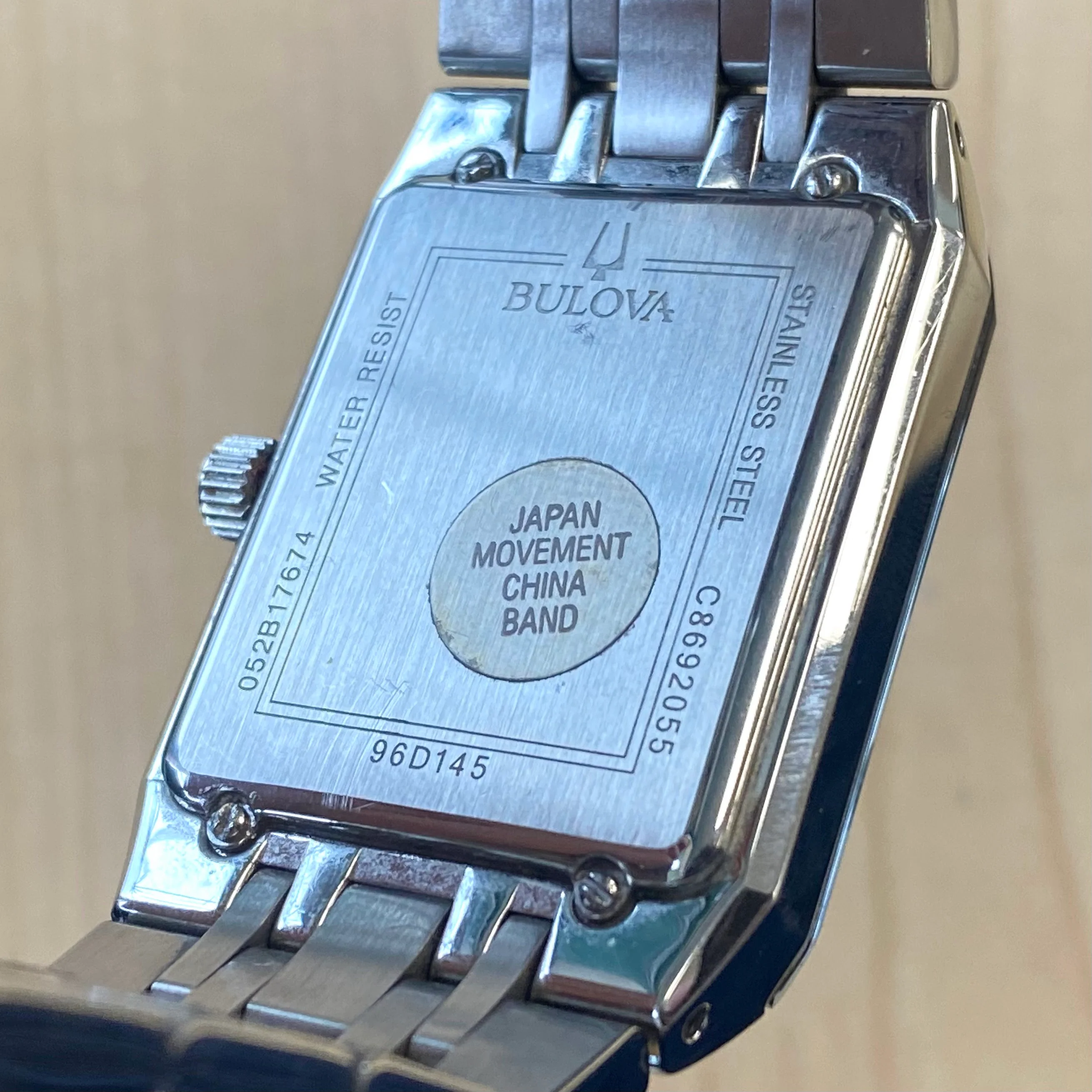 BULOVA Modern Quadra Watch 96D145 ALL S.S. Diamond Dial ALL Original in Box! - Image 13