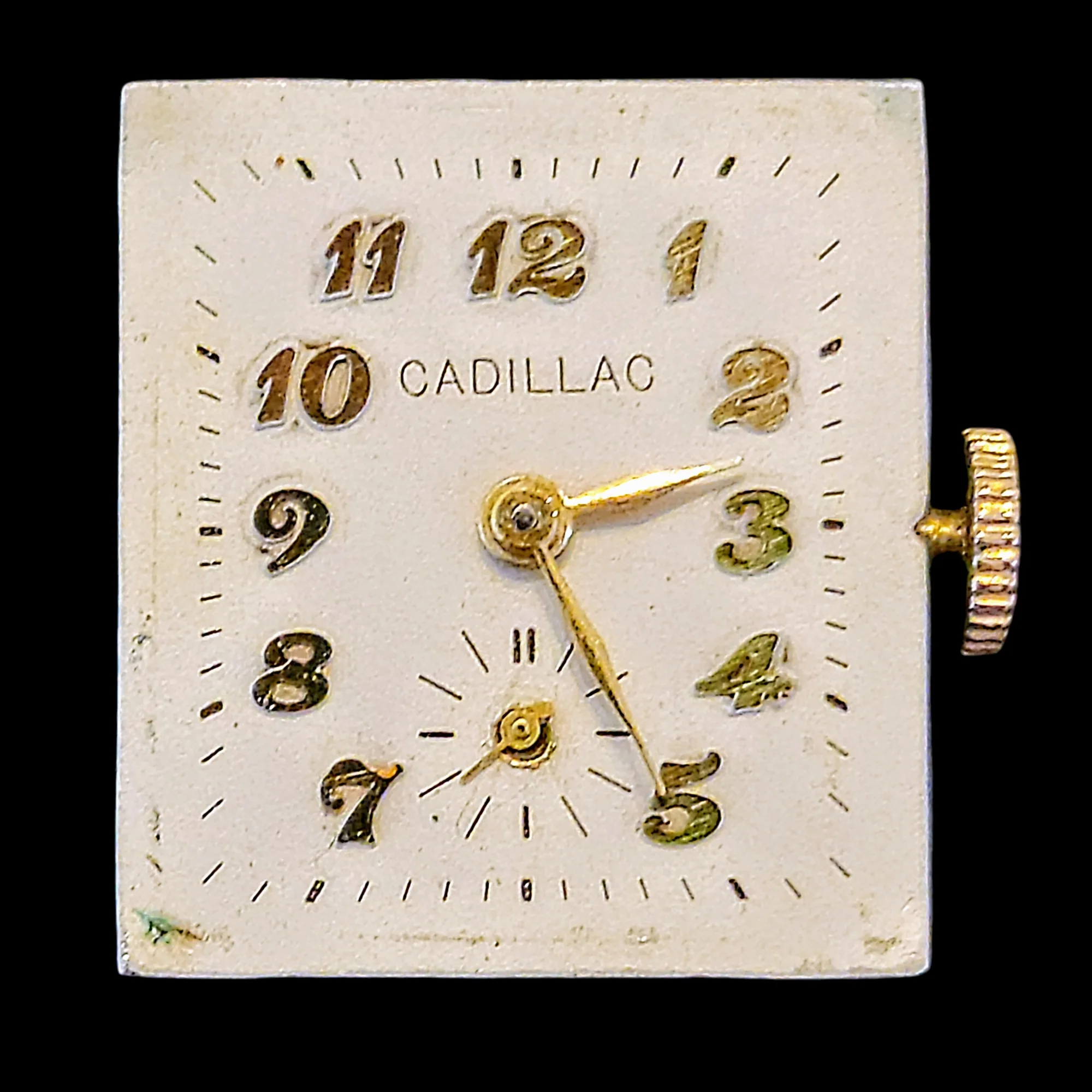 Cadillac 14K Solid Gold Watch 17 Jewels Alb Grossenbacher Movement - Image 10