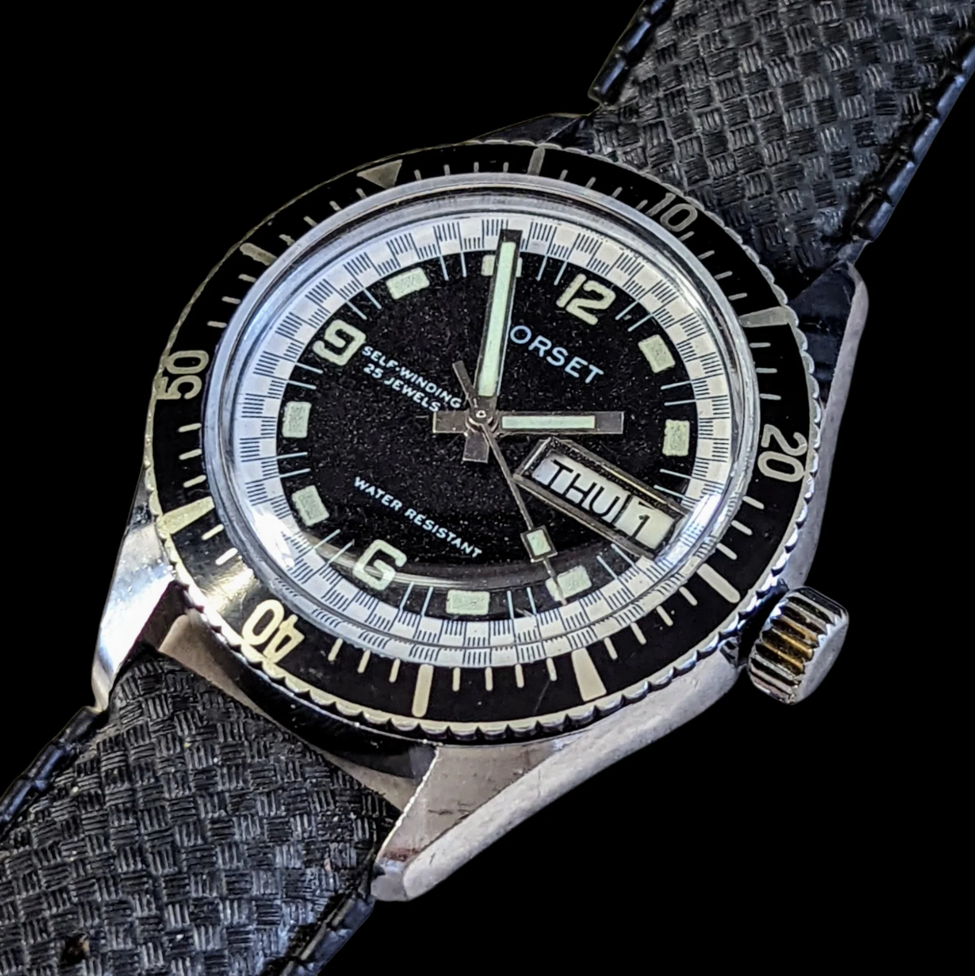 DORSET Self-Winding Diver Wristwatch Day/Date Indicator - Image 11
