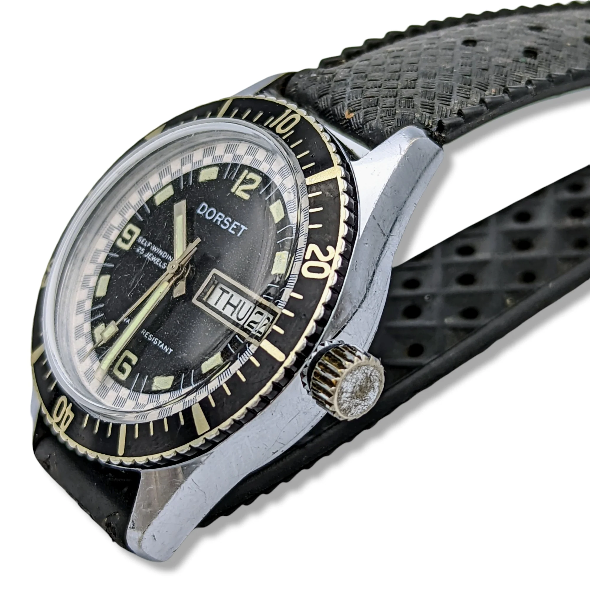 DORSET Self-Winding Diver Wristwatch Day/Date Indicator - Image 16