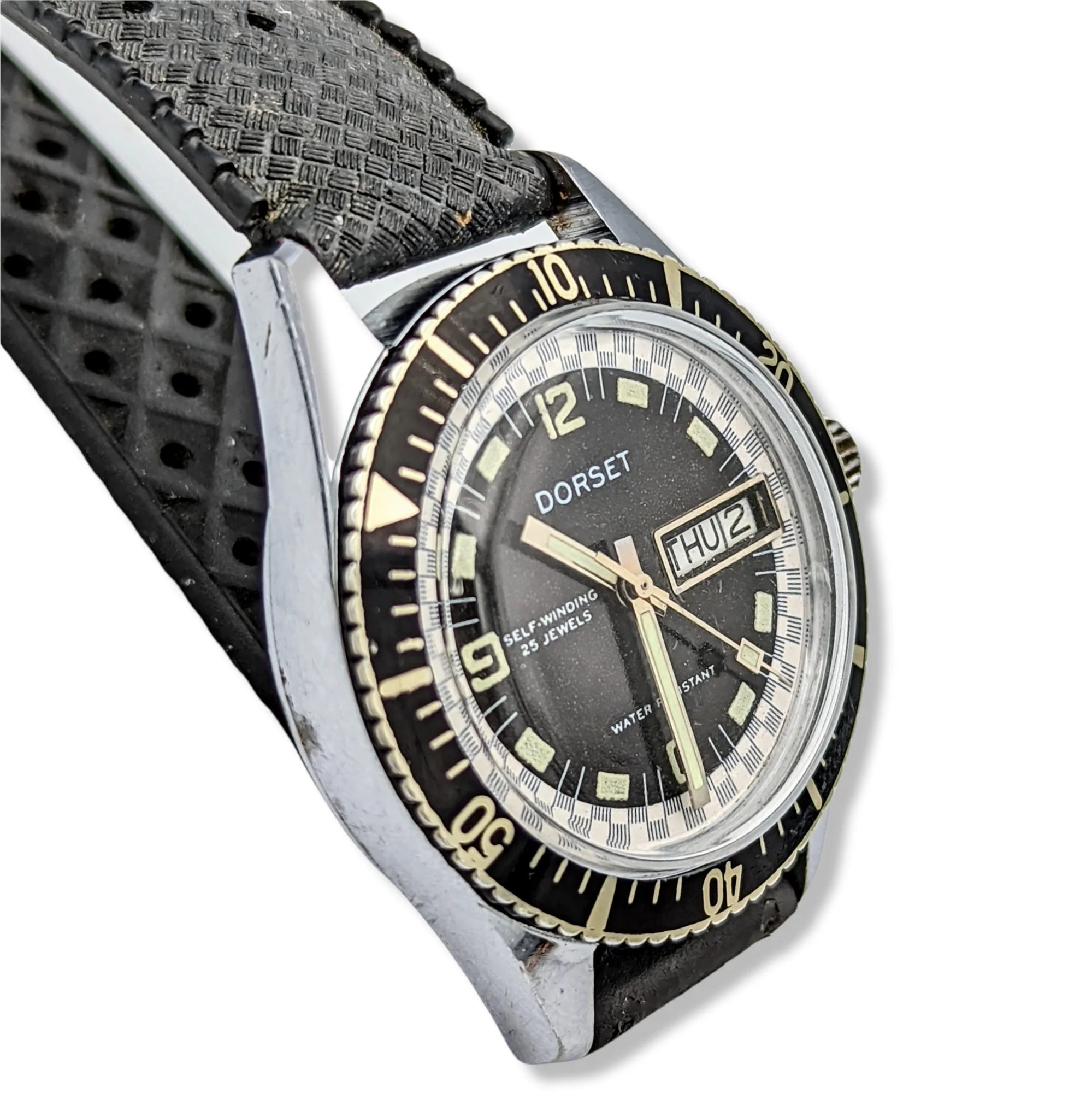 DORSET Self-Winding Diver Wristwatch Day/Date Indicator - Image 4