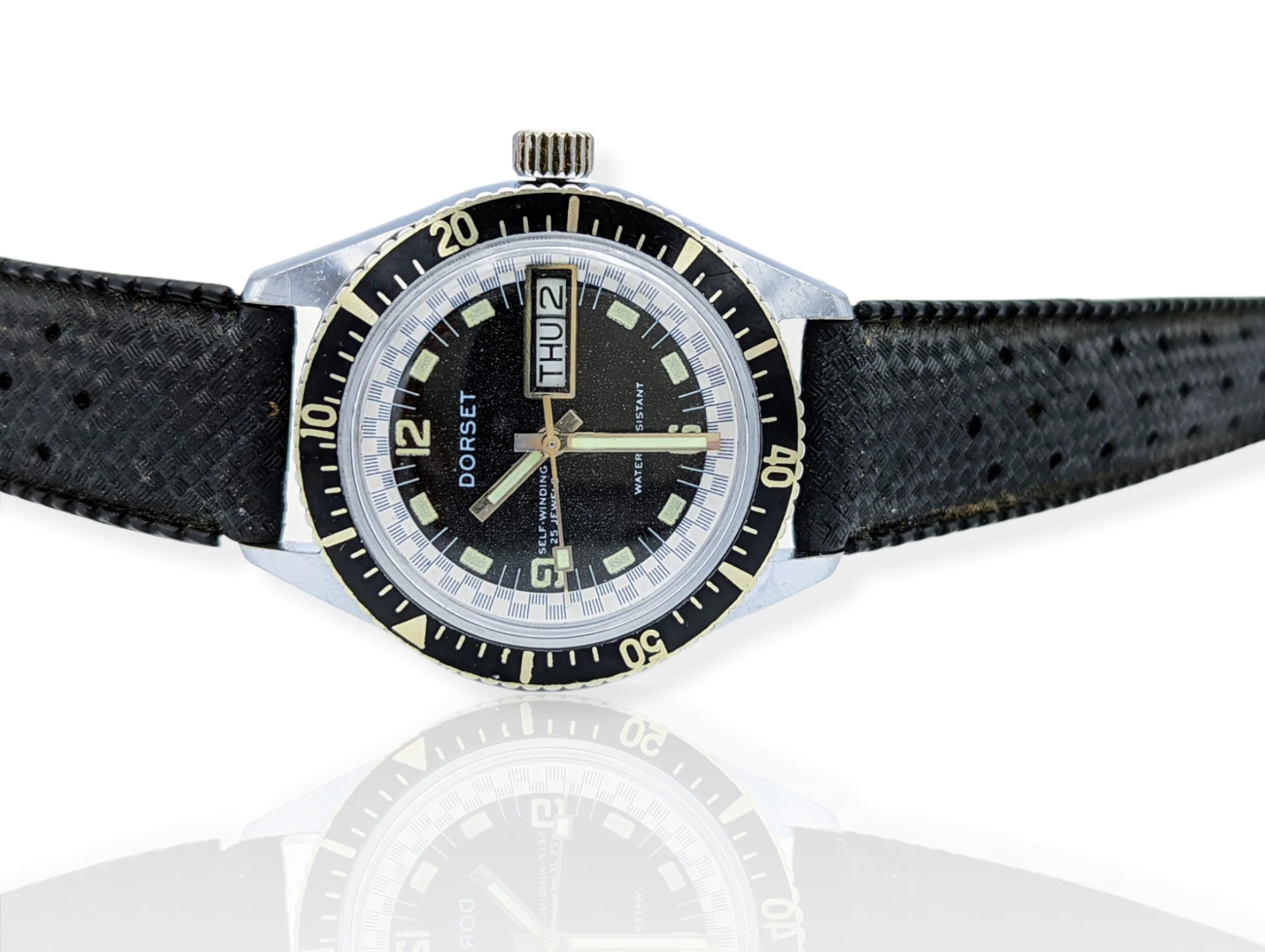 DORSET Self-Winding Diver Wristwatch Day/Date Indicator - Image 5