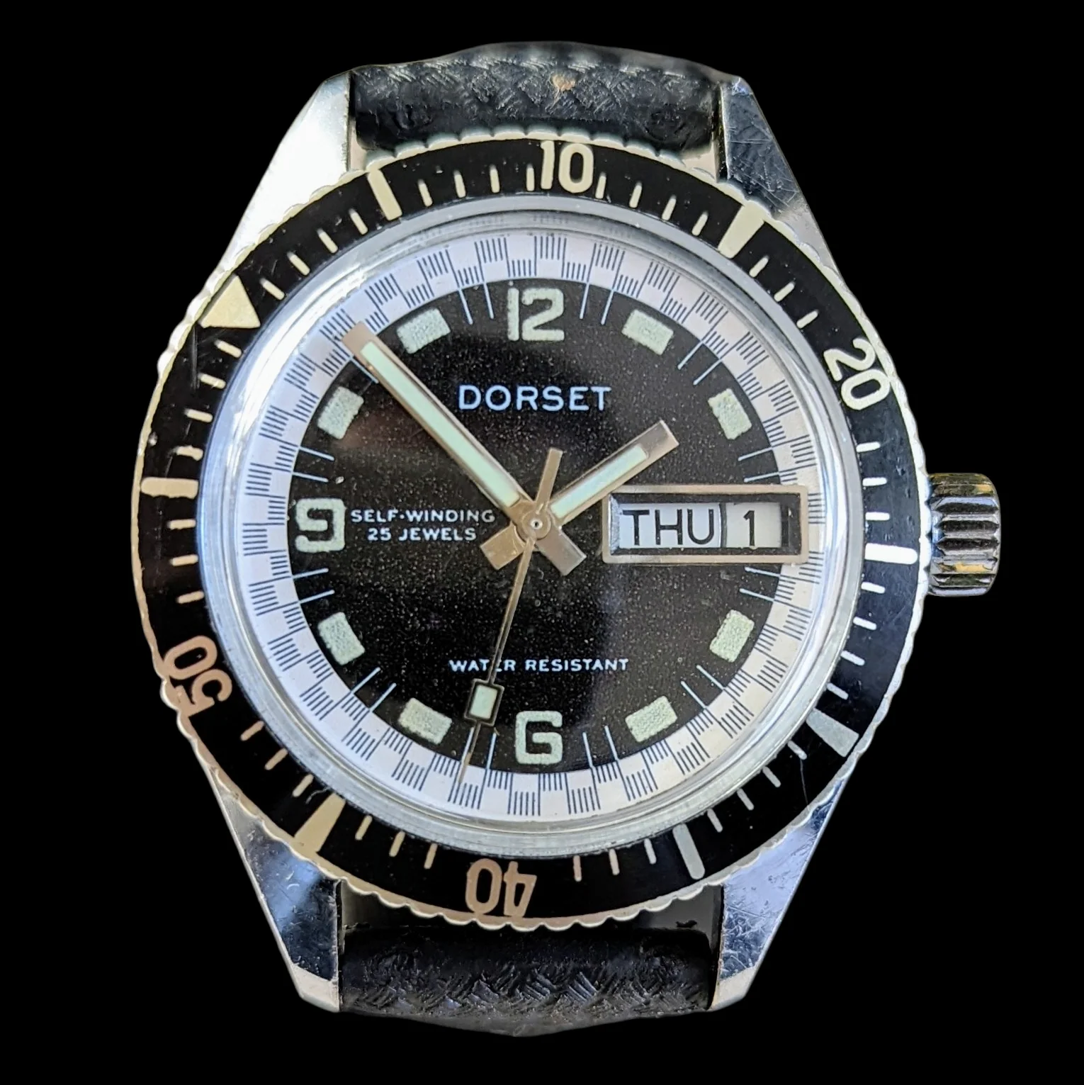 DORSET Self-Winding Diver Wristwatch Day/Date Indicator - Image 6