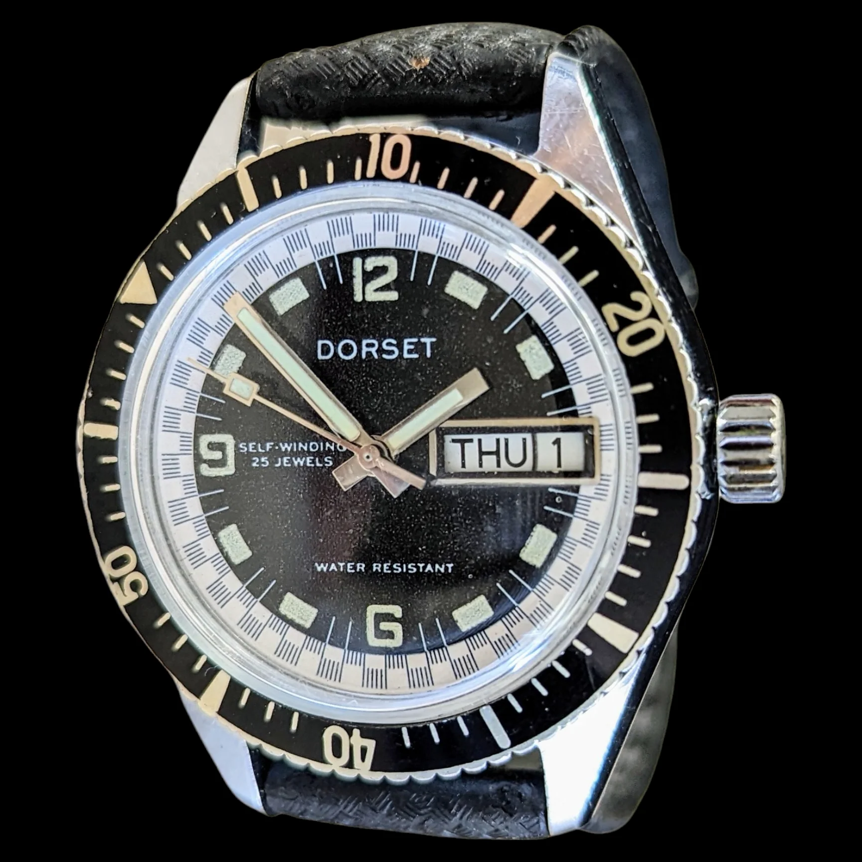 DORSET Self-Winding Diver Wristwatch Day/Date Indicator - Image 8