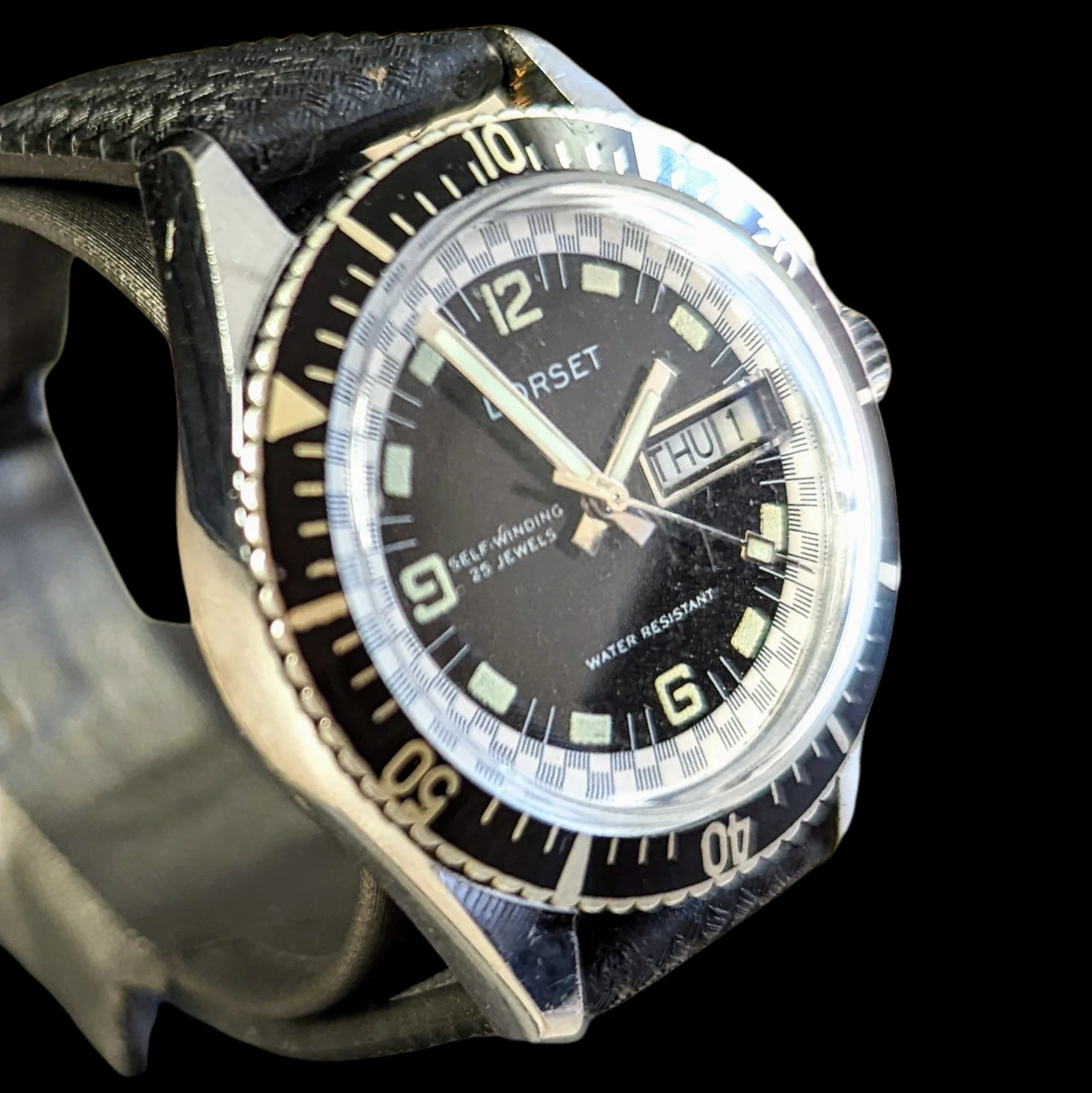 DORSET Self-Winding Diver Wristwatch Day/Date Indicator - Image 9