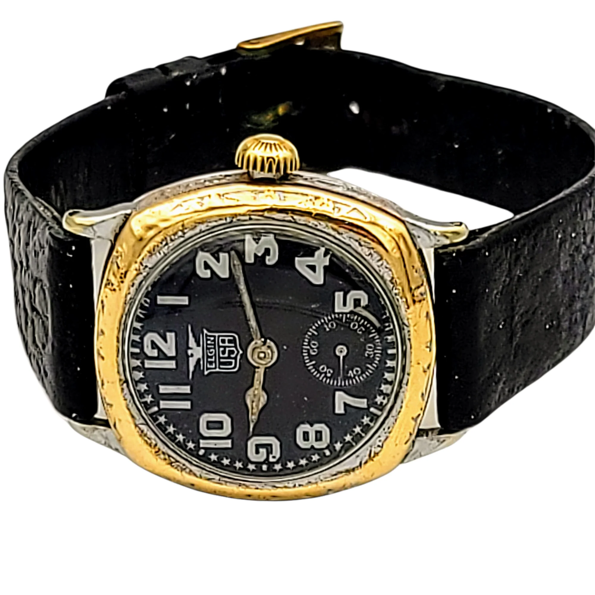 ELGIN "Pershing" WWI Trench Watch U.S.A. - Image 10