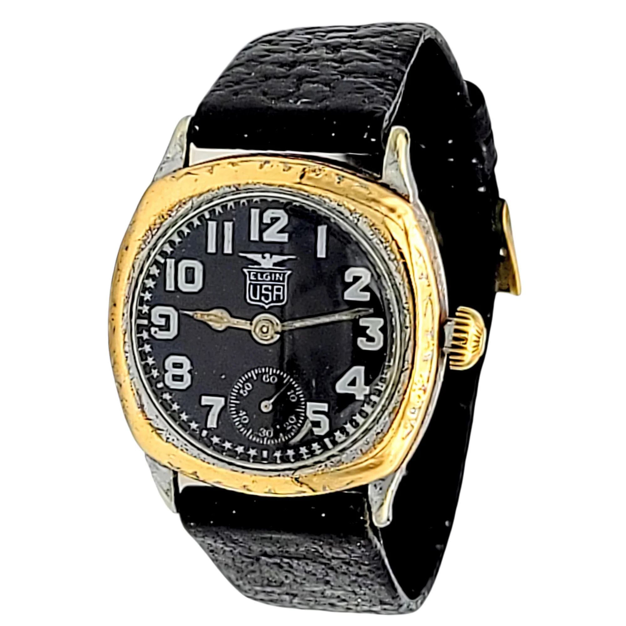 ELGIN "Pershing" WWI Trench Watch U.S.A. - Image 9