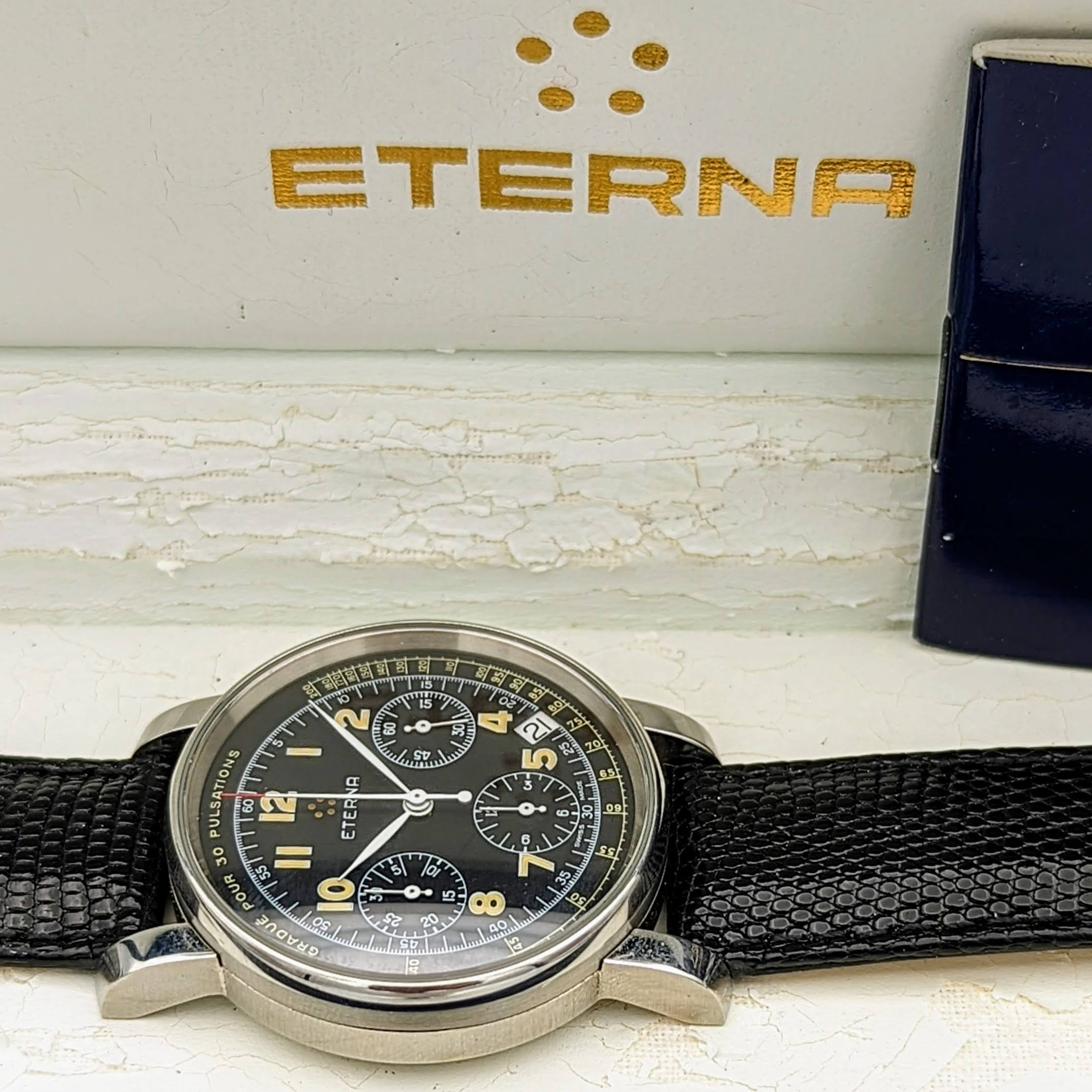 ETERNA Air Force Pulsometer Chronograph - Doctor's Watch - Special Edition No. 032 - Image 10