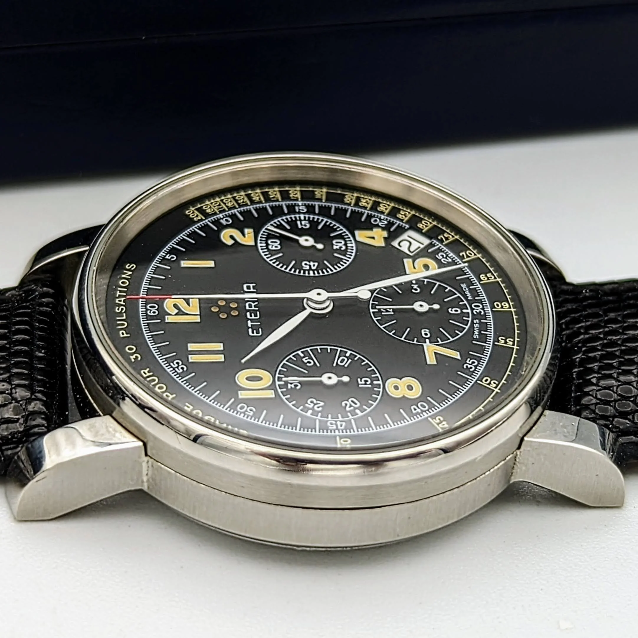 ETERNA Air Force Pulsometer Chronograph - Doctor's Watch - Special Edition No. 032 - Image 11