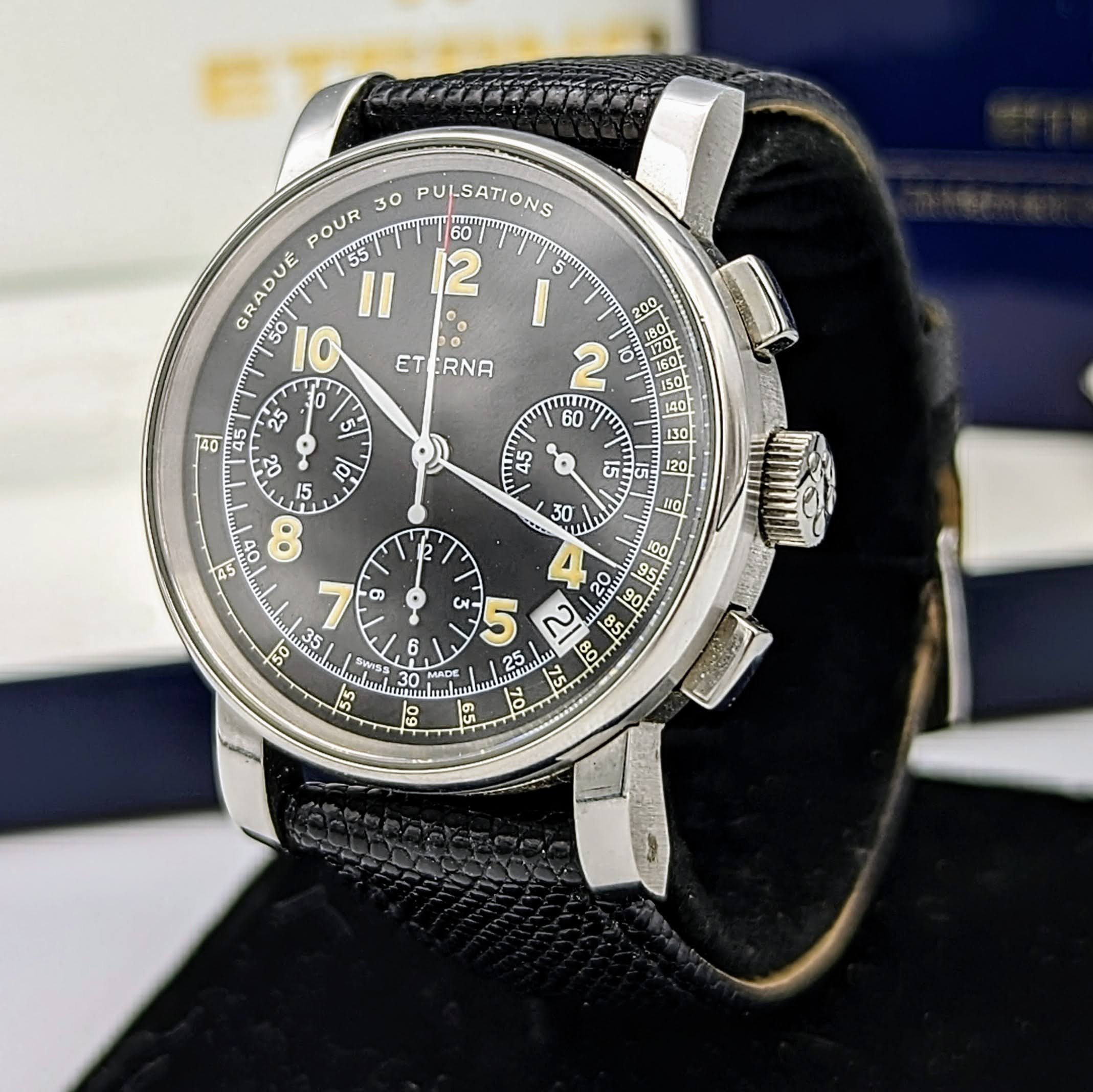 ETERNA Air Force Pulsometer Chronograph - Doctor's Watch - Special Edition No. 032 - Image 5