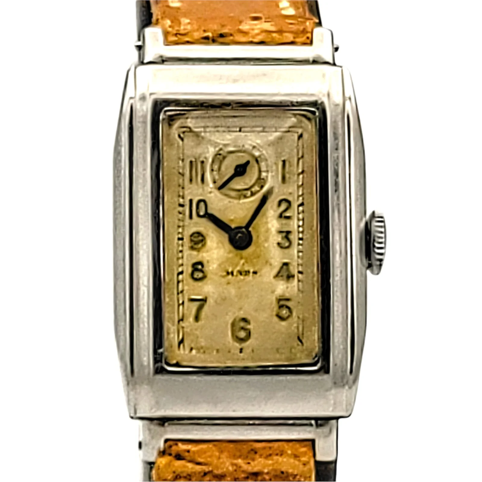 Exceptionally Rare 1920's MARS / Gallet Watch 15 Jewels Sub-Second at 12 - Image 4