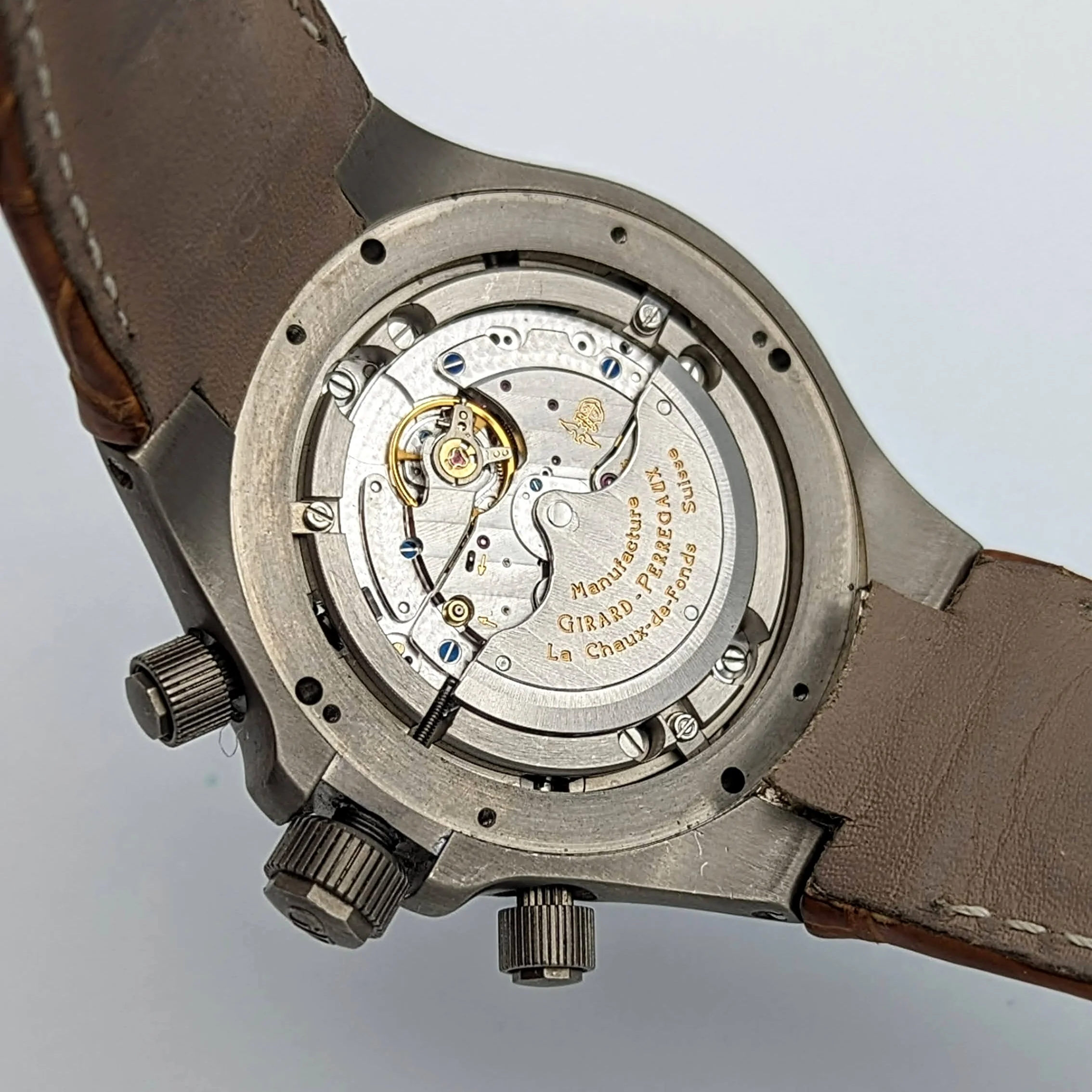 GIRARD-PERREGAUX Ferrari F2004 Wristwatch Laureato EVO 3 Chronograph Watch Ref. 80180 - Image 12