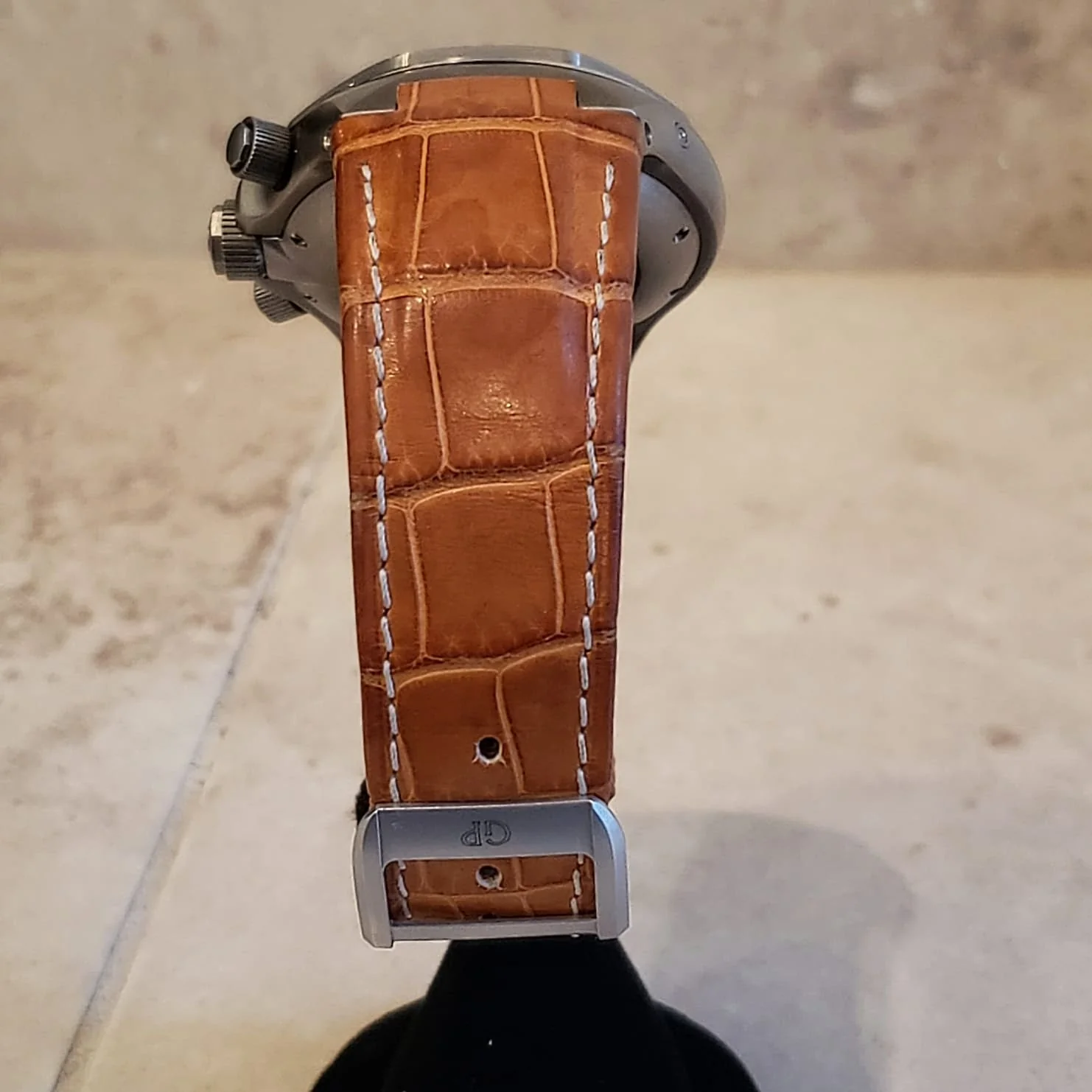 GIRARD-PERREGAUX Ferrari F2004 Wristwatch Laureato EVO 3 Chronograph Watch Ref. 80180 - Image 8